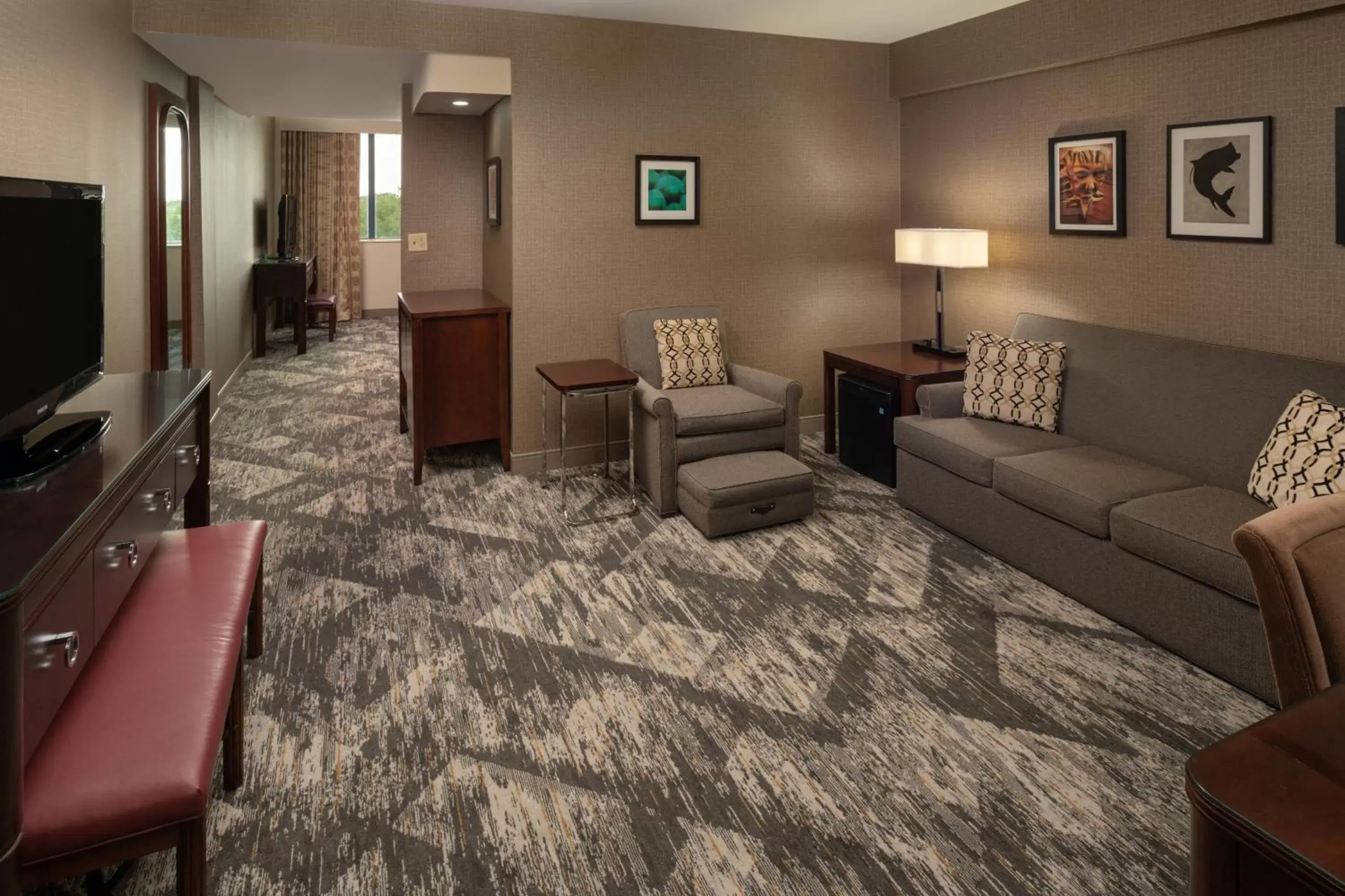 Junior Suite, 1 King, Sofa bed, Central Building in Sheraton Tampa Brandon Hotel Junior Suite, 1 King, Sofa bed, Central Building in Sheraton Tampa Brandon Hotel