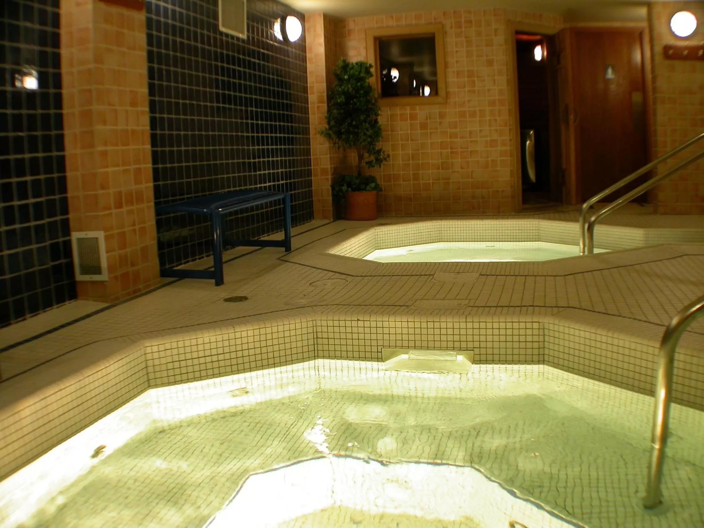 Hot Tub in Banff Ptarmigan Inn