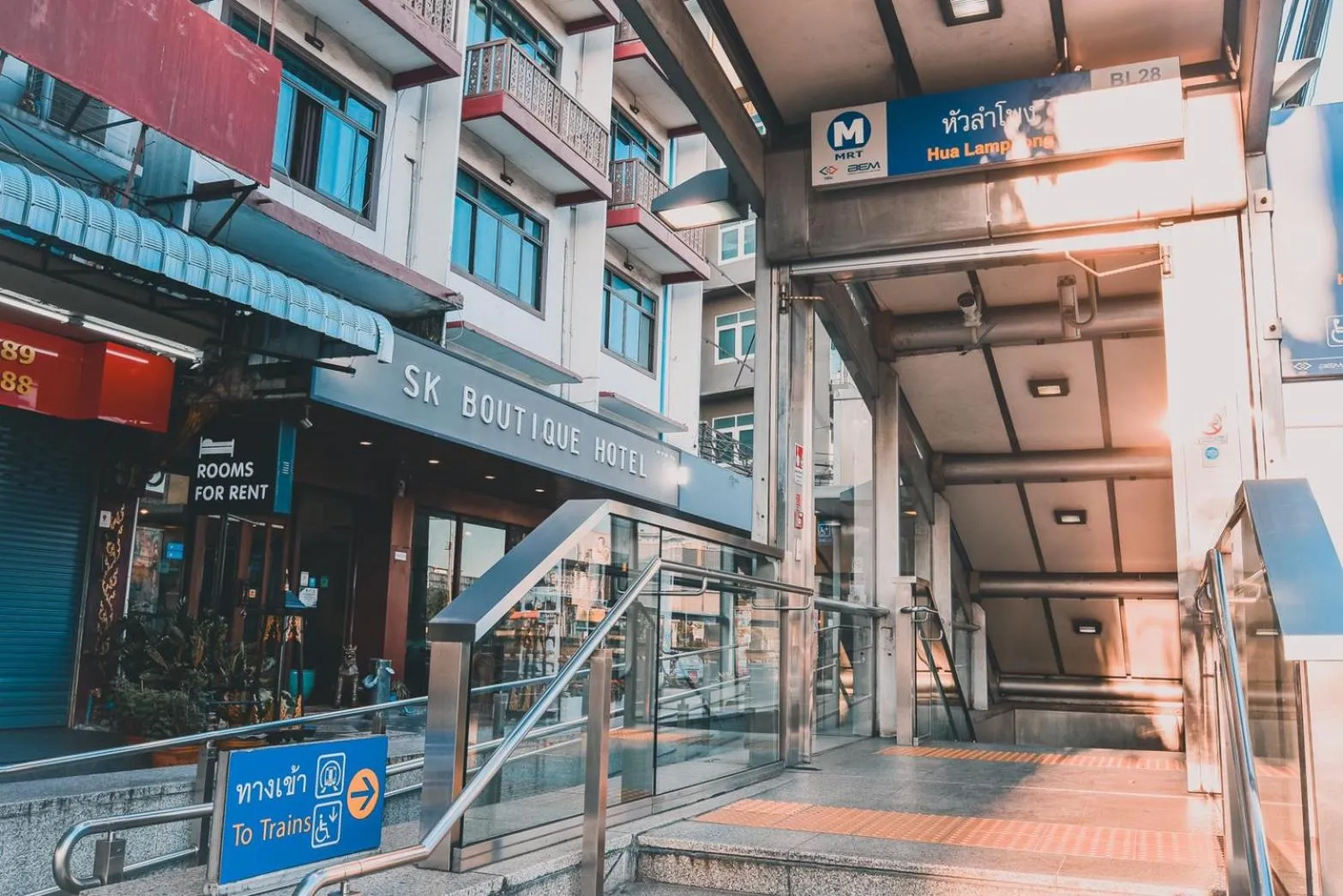 Facade/entrance in SK Boutique Mahanakhon