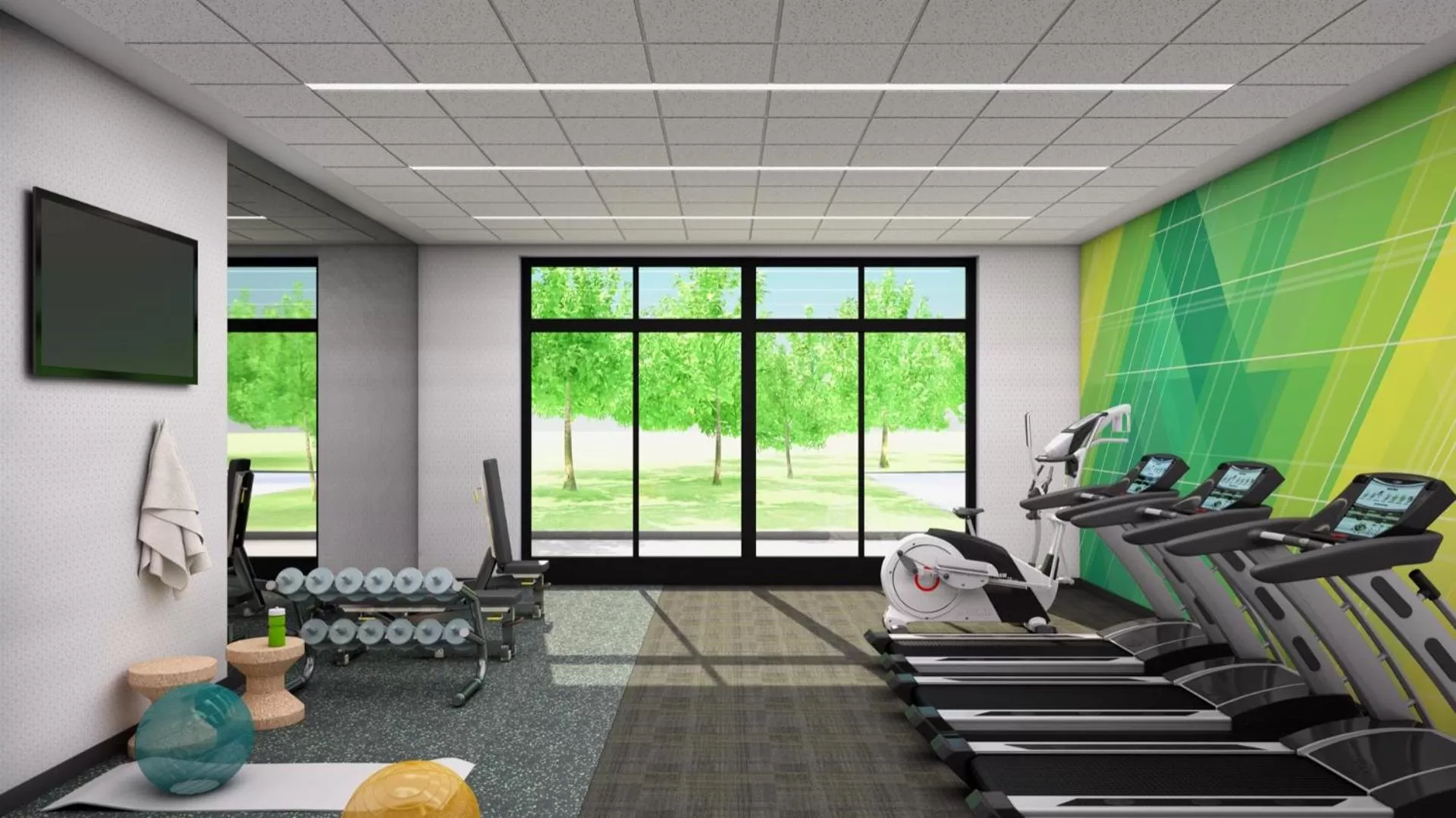Fitness centre/facilities in Holiday Inn Richland on the River by IHG