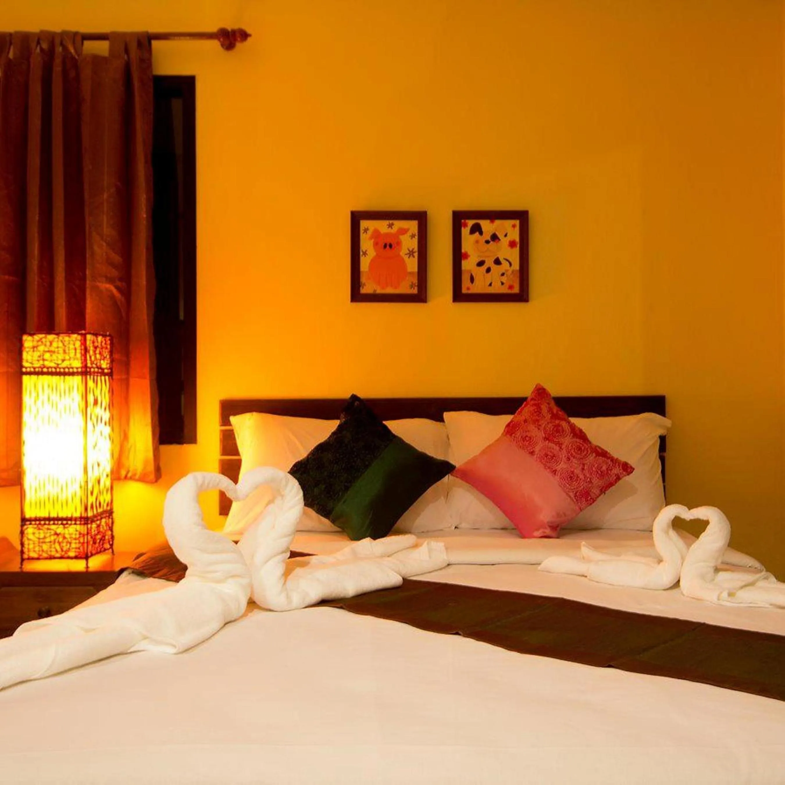 Bed in The Sylvana Pai