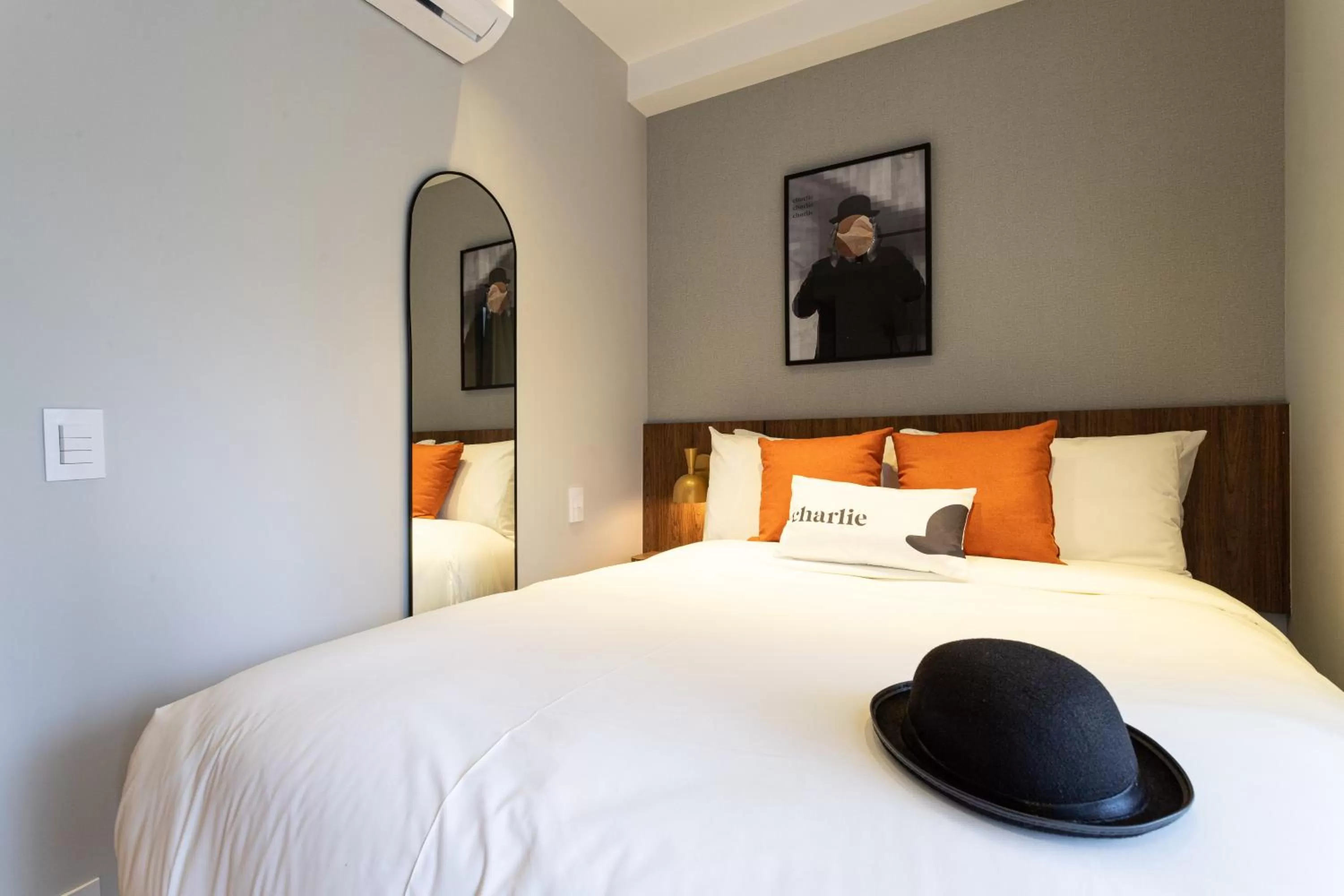 Bed in Charlie Hotel Atmosfera Paulista