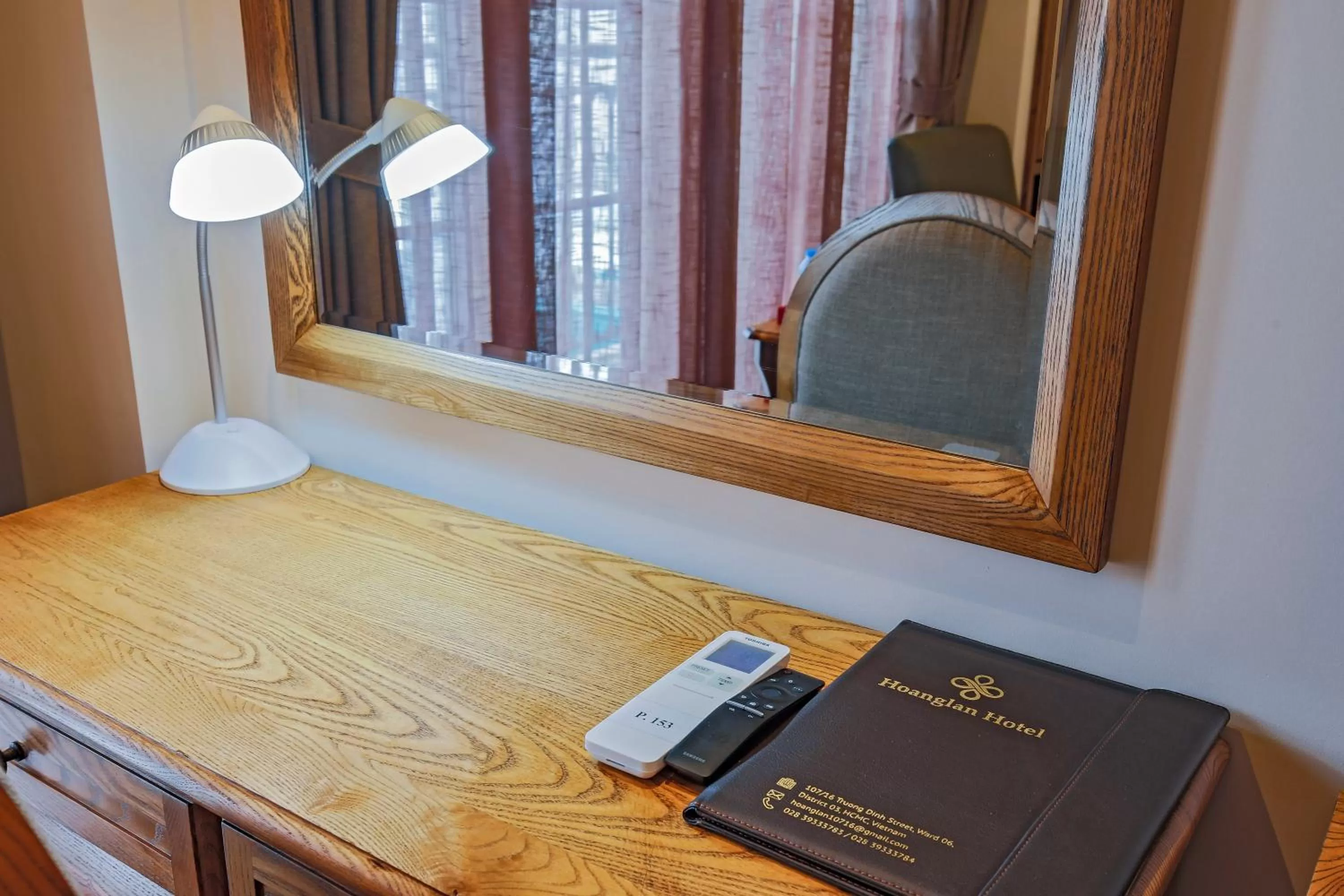 Decorative detail in Hoang Lan Hotel