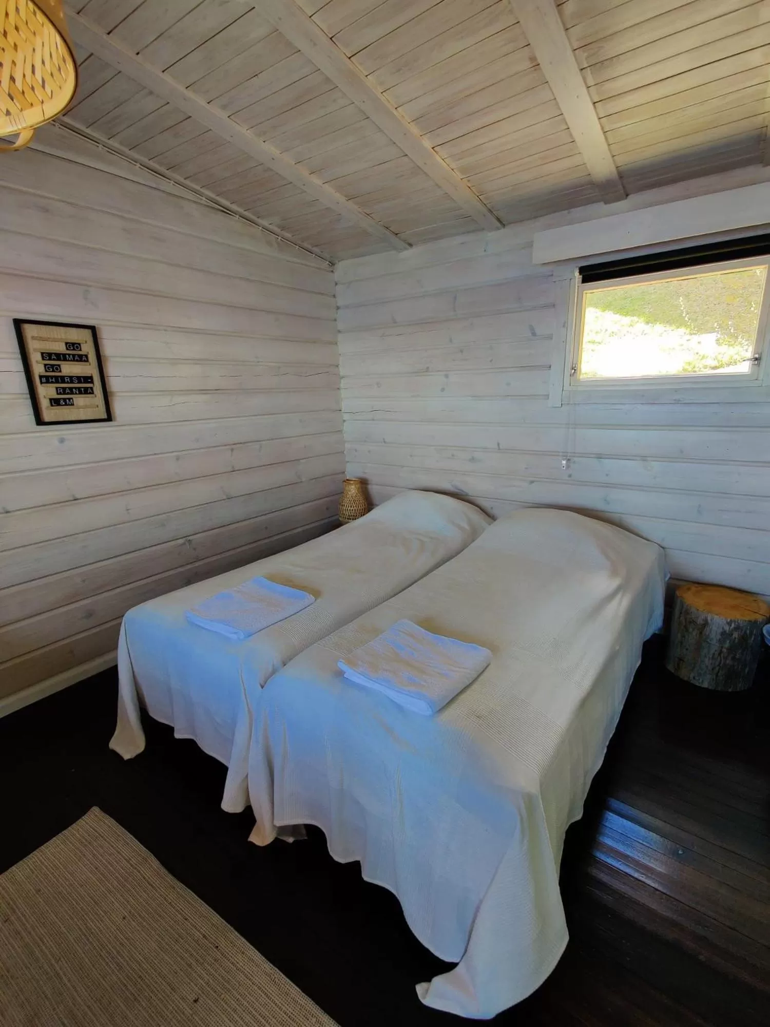 Bedroom, Bed in Hotelli Hirsiranta