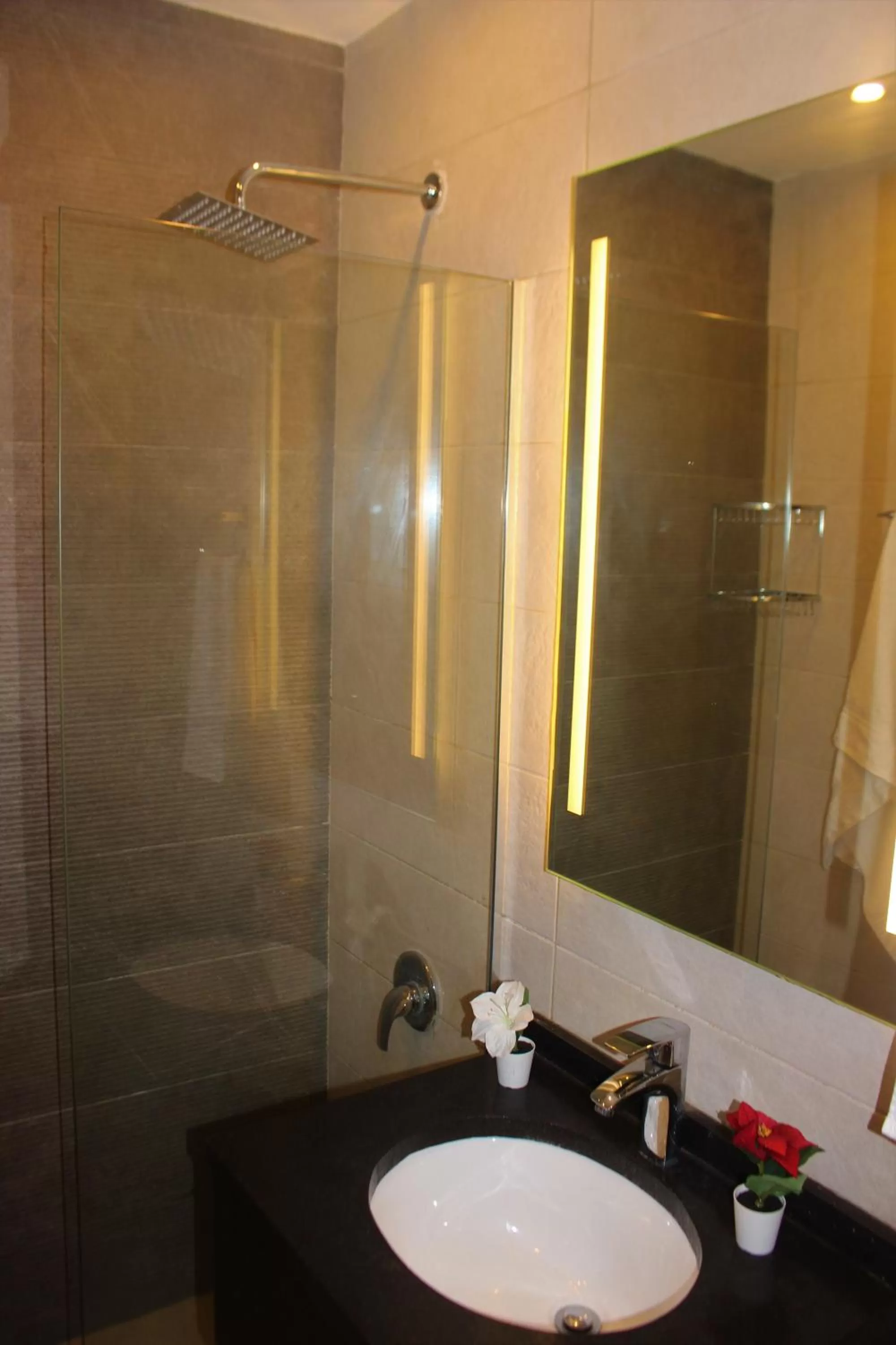 Bathroom in New MerryLand Hotel