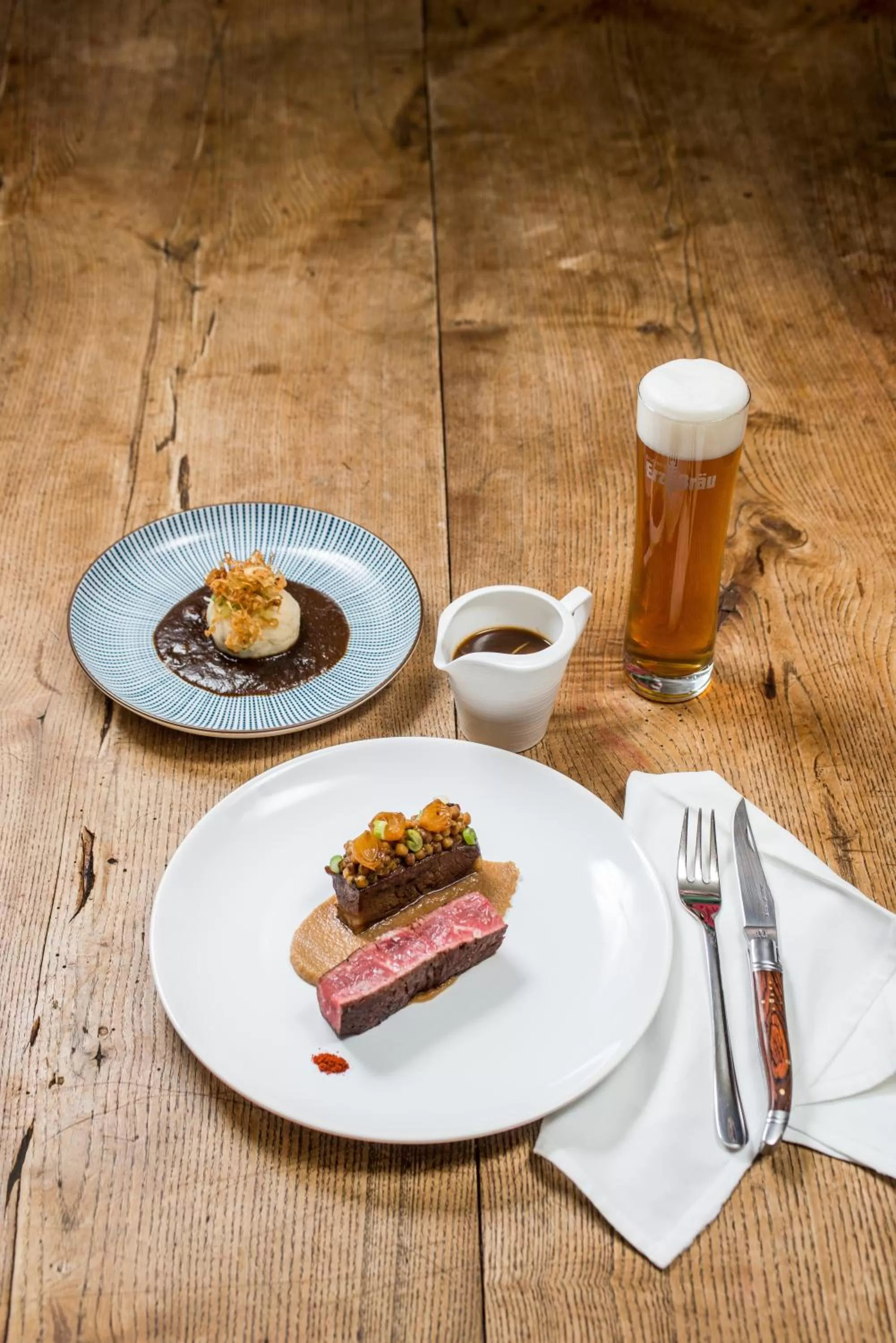 Food and drinks in Hueber der Wirt