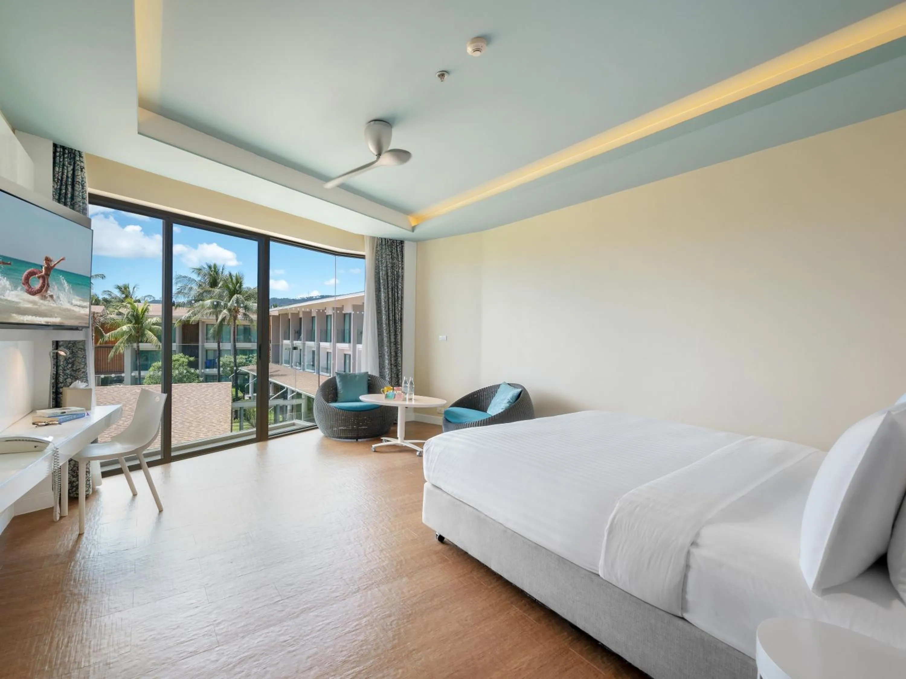 View (from property/room), Bed in OZO Chaweng Samui