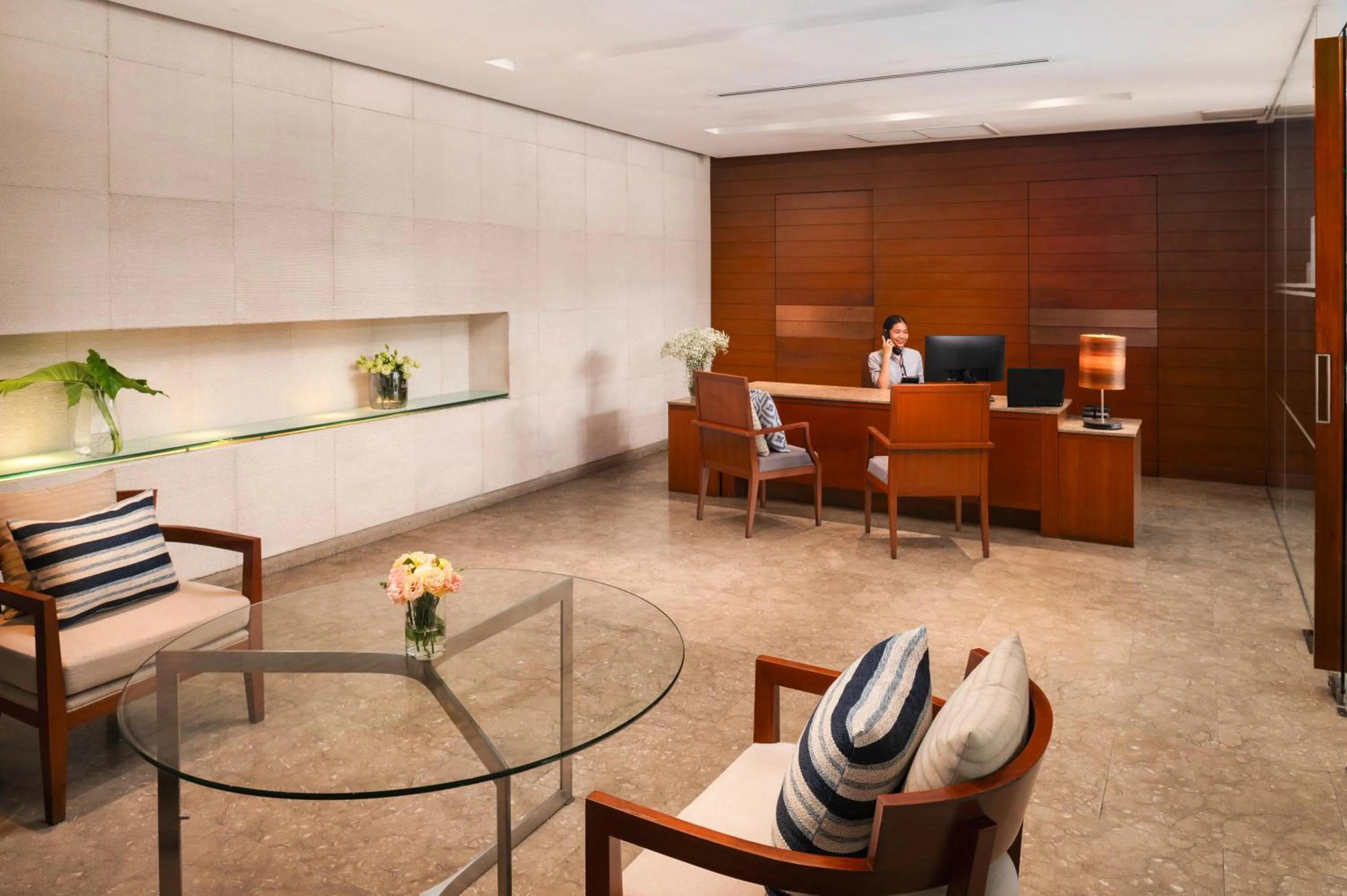 Lobby or reception in Woodlands Suites Serviced Residences