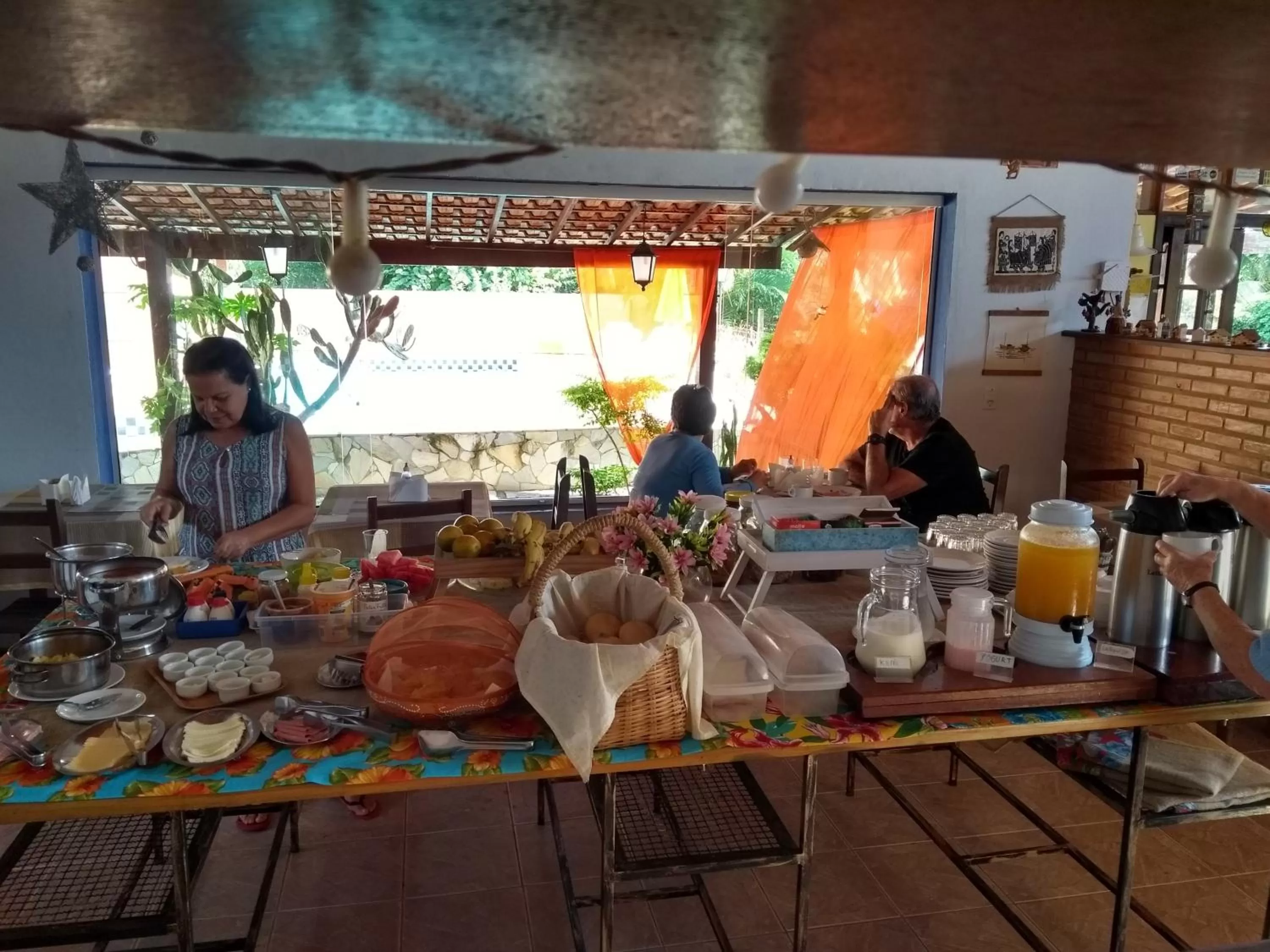 Breakfast in Pousada Barcarola