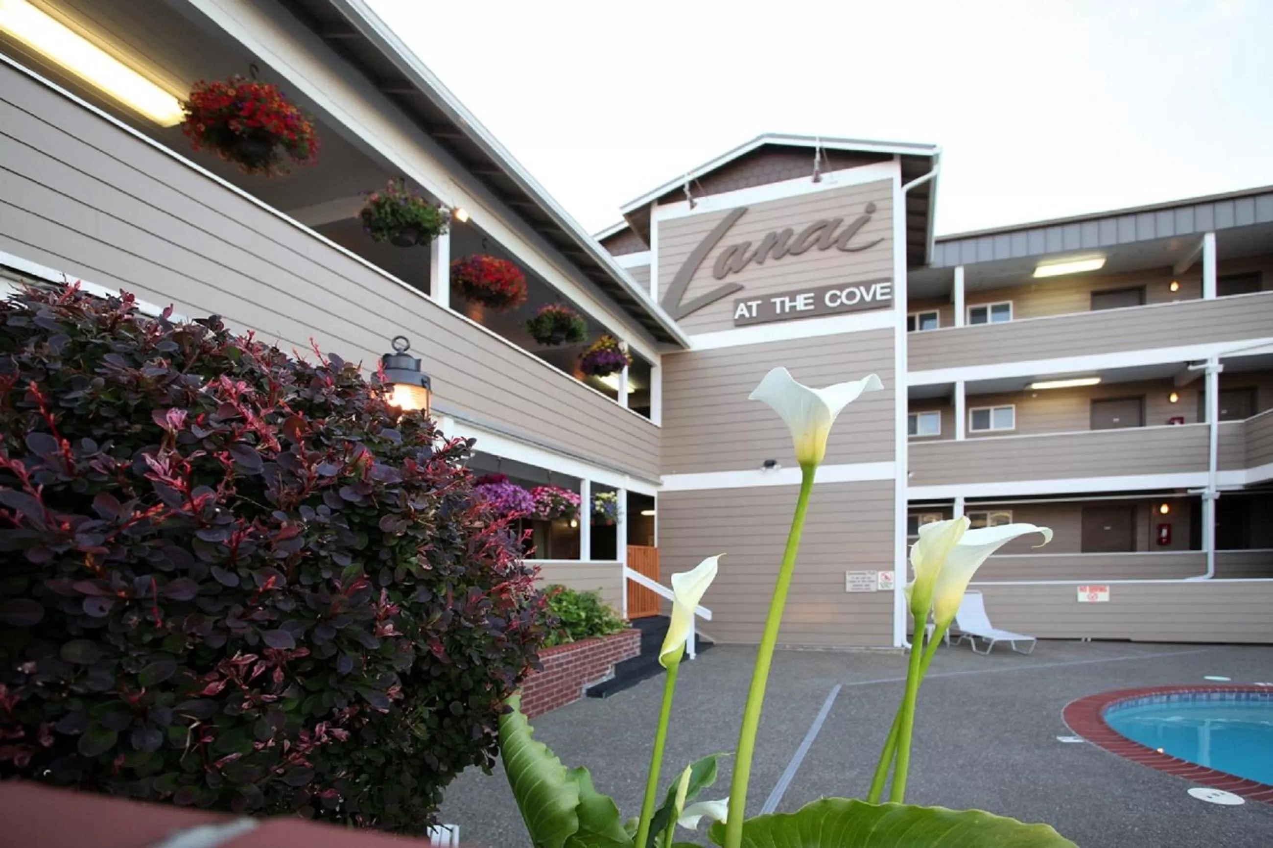 Property building in Lanai at the Cove