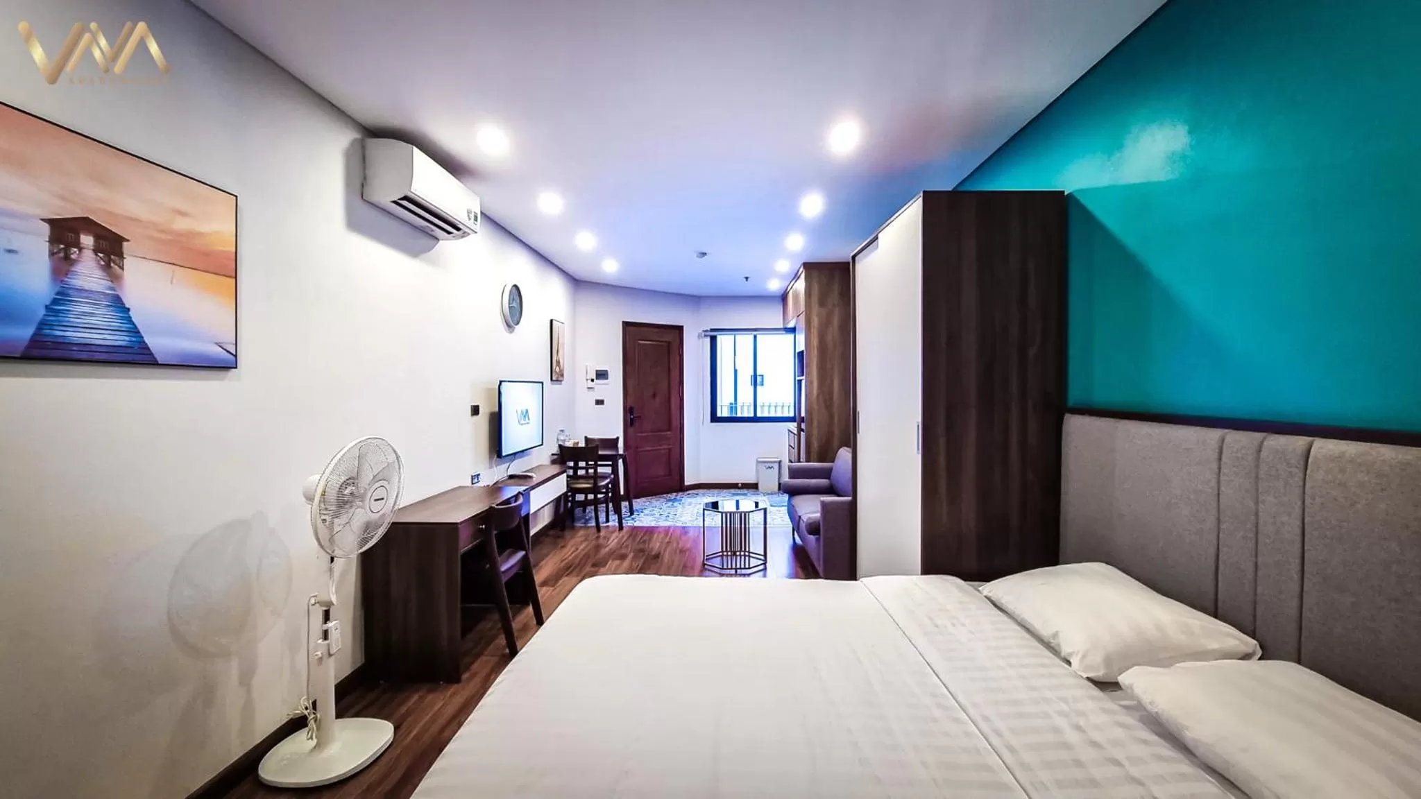 Photo of the whole room, Bed in VNAHOMES APARTHOTEL