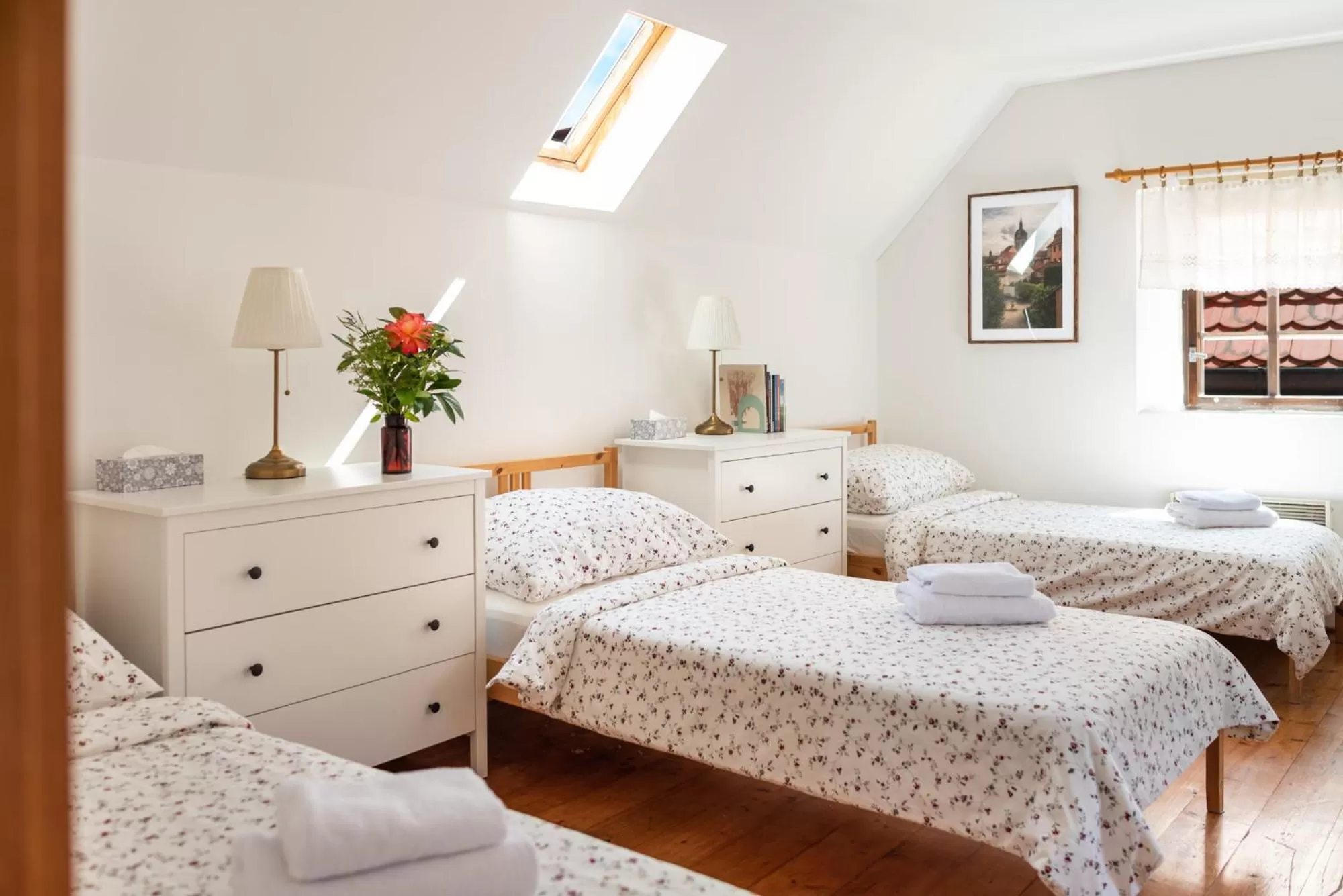 Bedroom, Bed in Dobrý Kanec - Hostinec