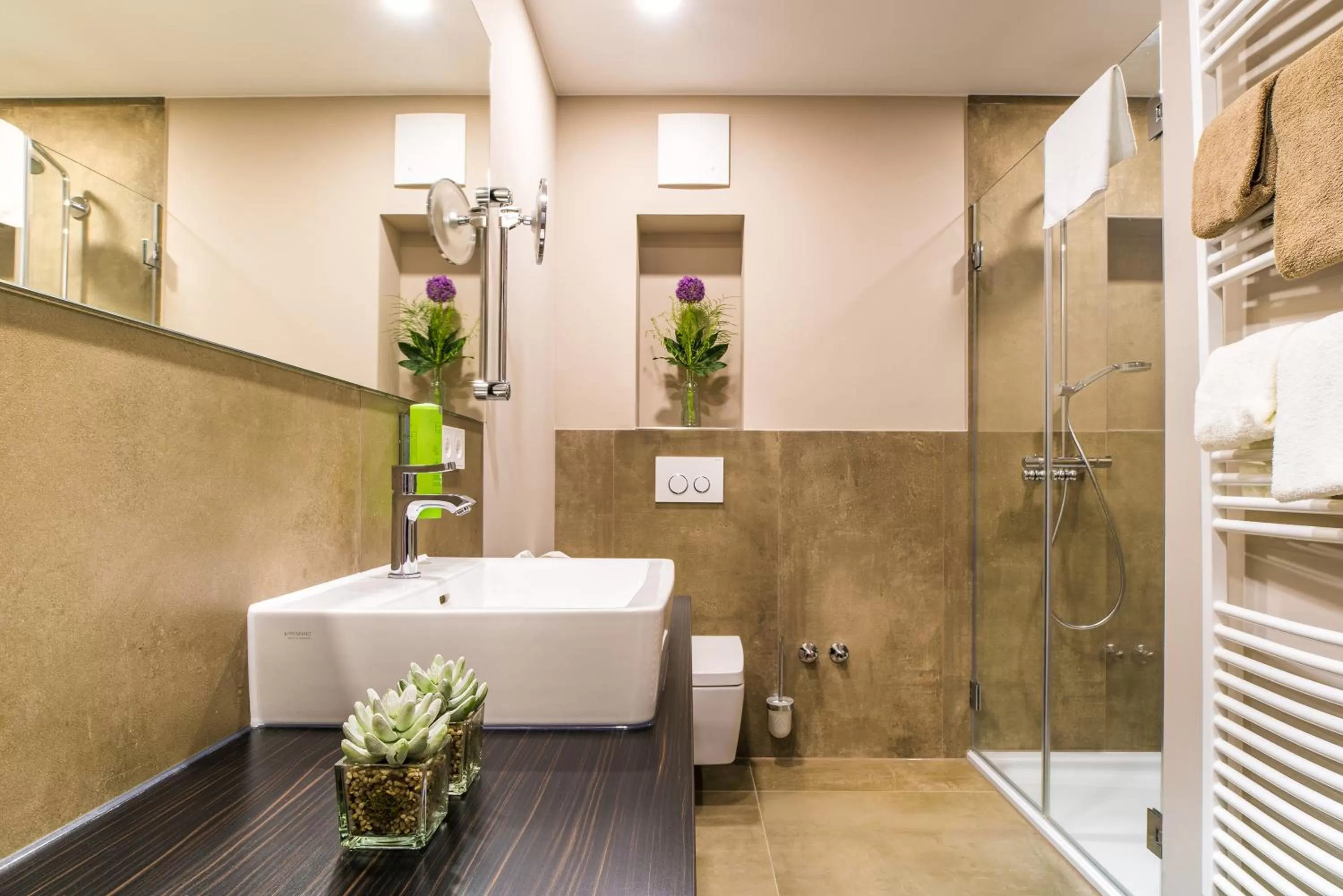 Bathroom in Strandhotel Luv