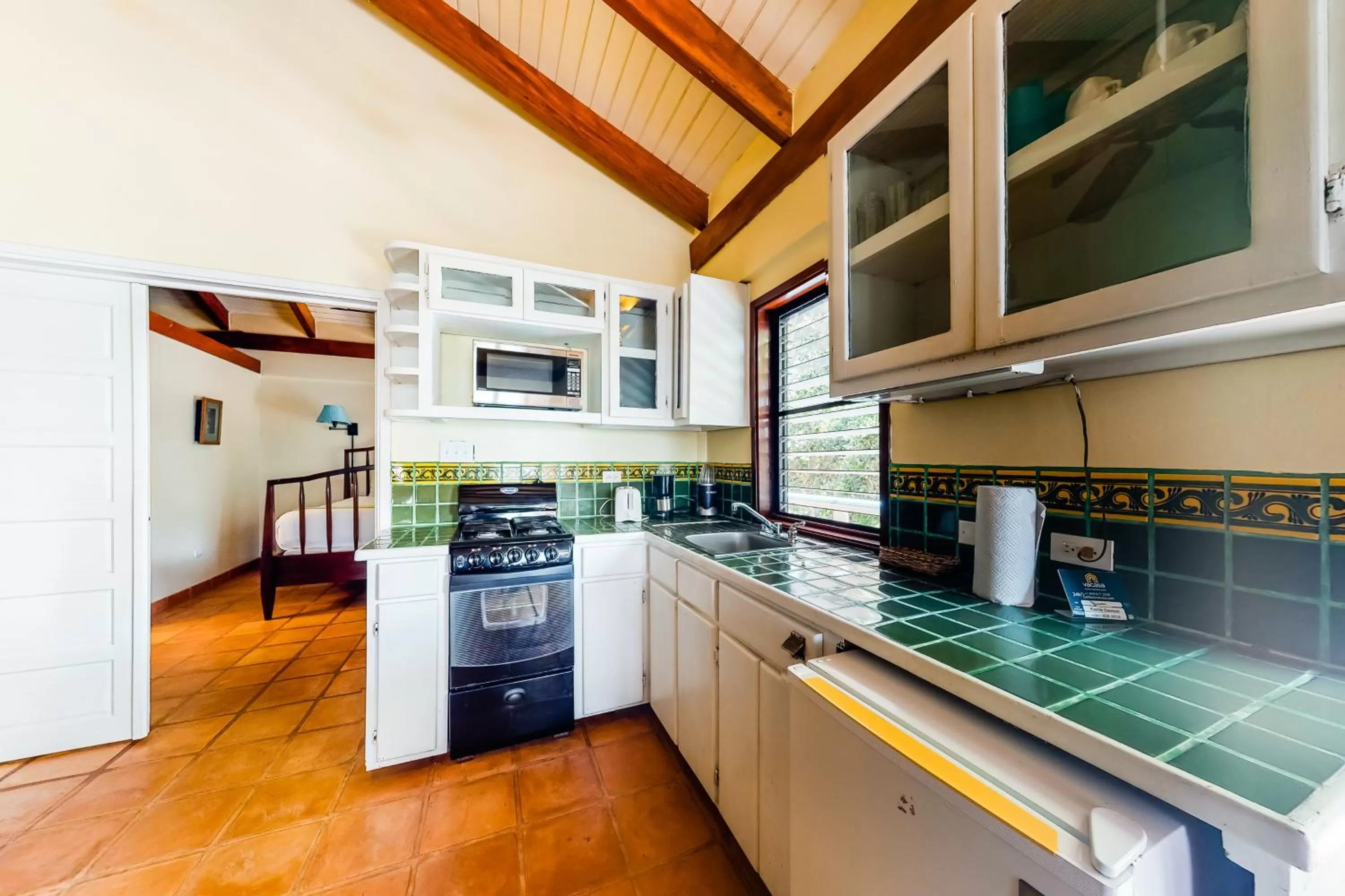 Kitchen/Kitchenette in Condo #26 @ Beachside Villas