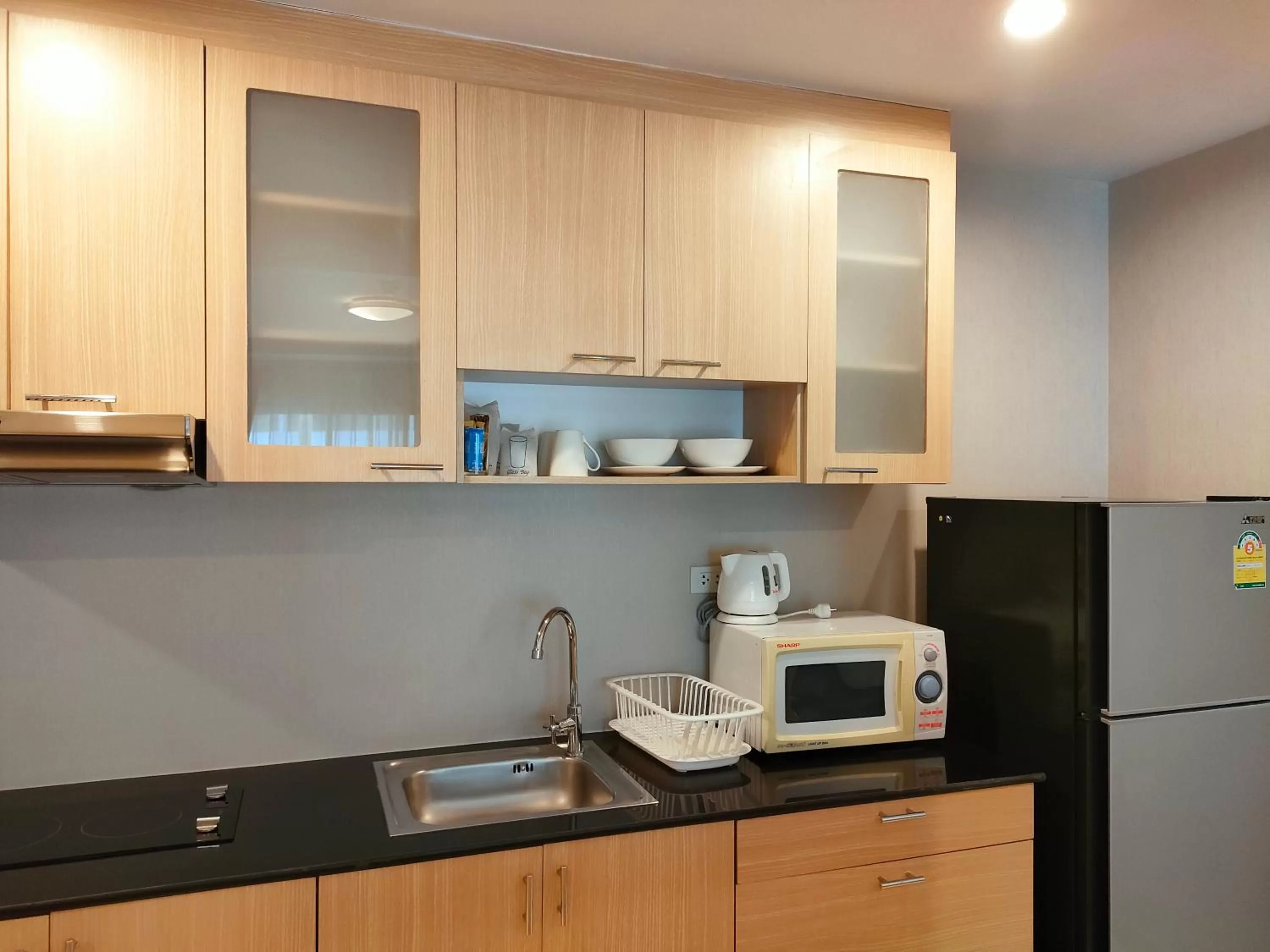 Kitchen or kitchenette in ไอยรา อยุธยา The Aiyara Ayutthaya