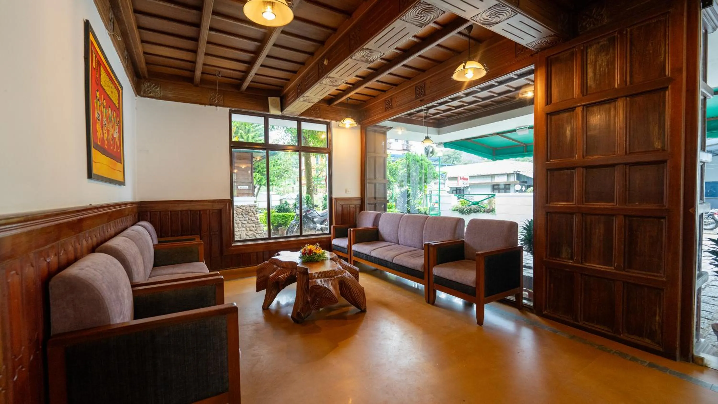 Seating area in Westwood Riverside