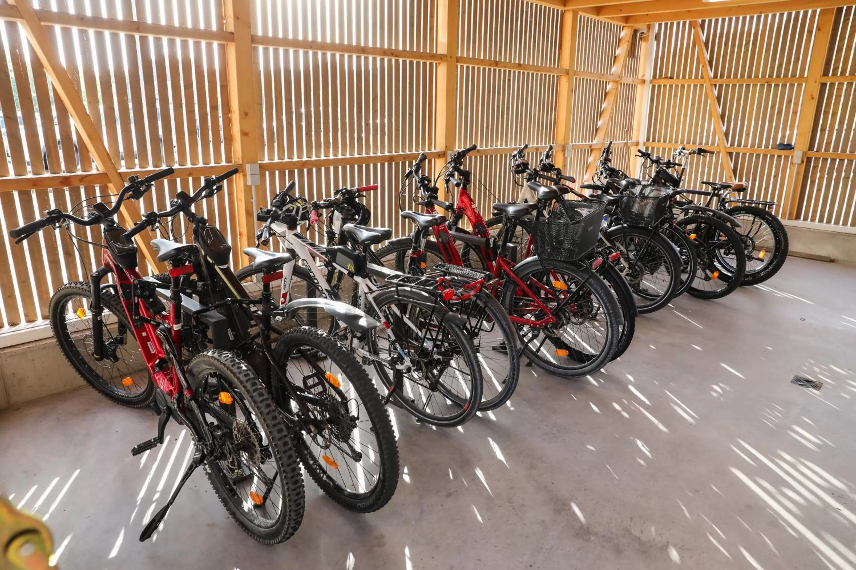 Cycling in Karls Hotel