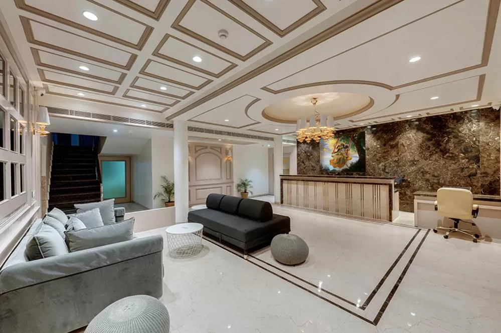 Lobby or reception in Guruprerna Beacon Resort, Dwarka