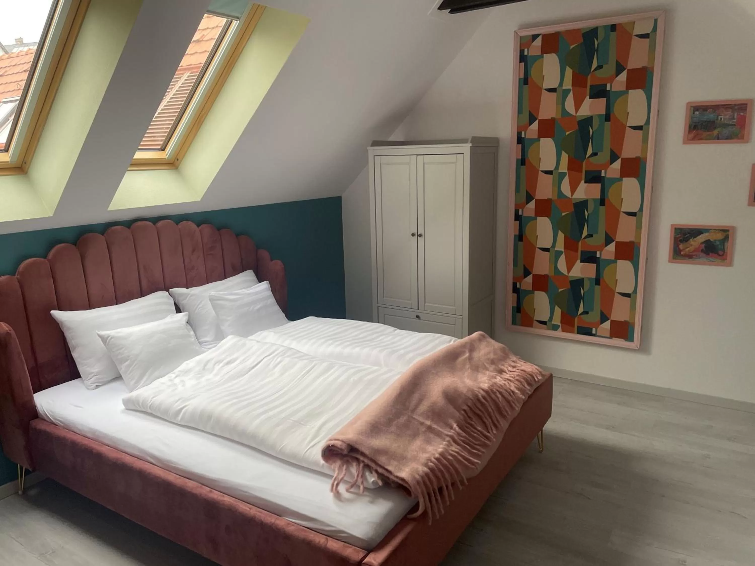 Bedroom, Bed in Dunakavics XIII Apartman