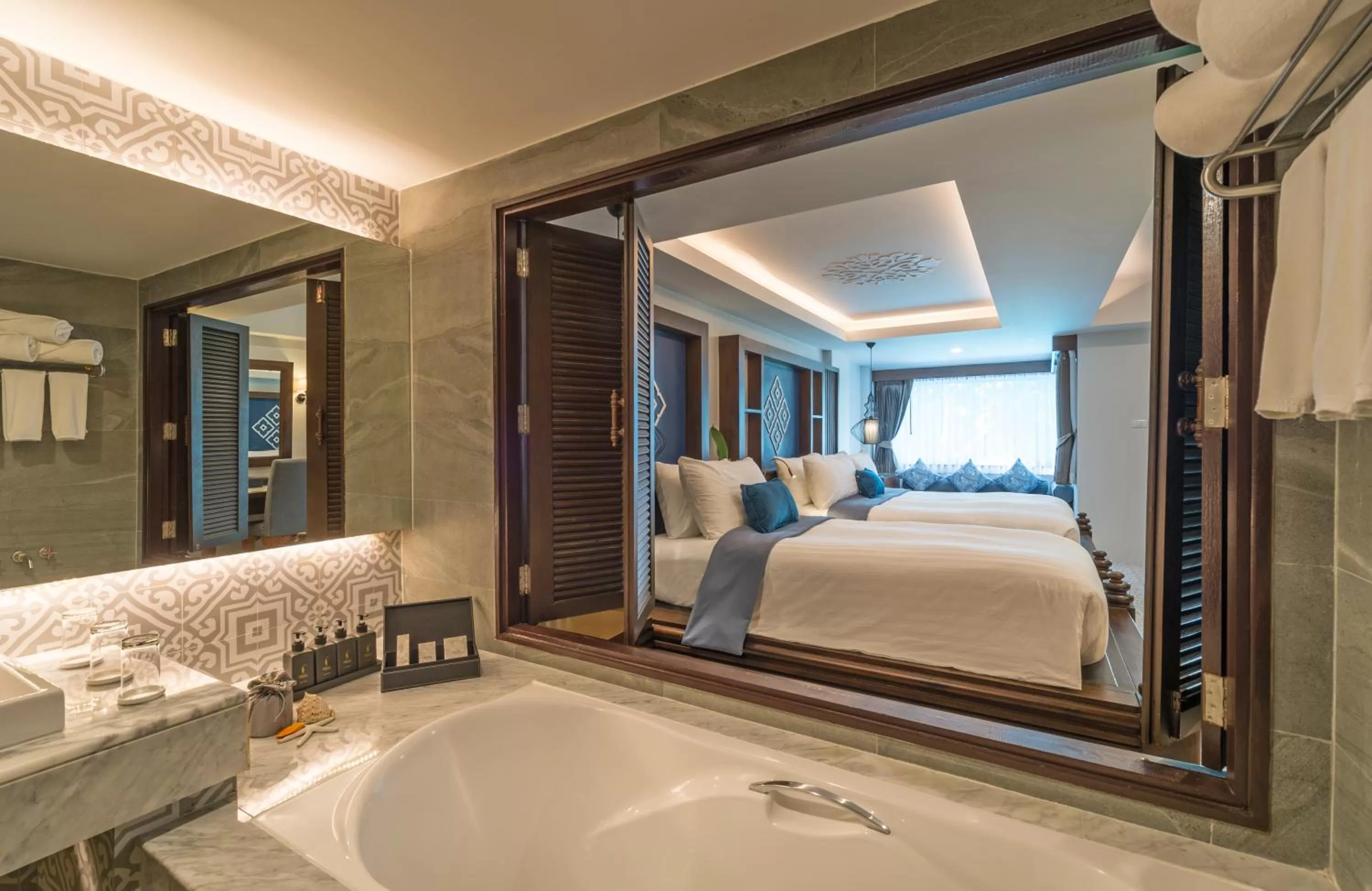 Photo of the whole room, Bed in Aonang Princeville Villa Resort & Spa - GHA WellHotel-Halal Certified, Krabi, Thailand