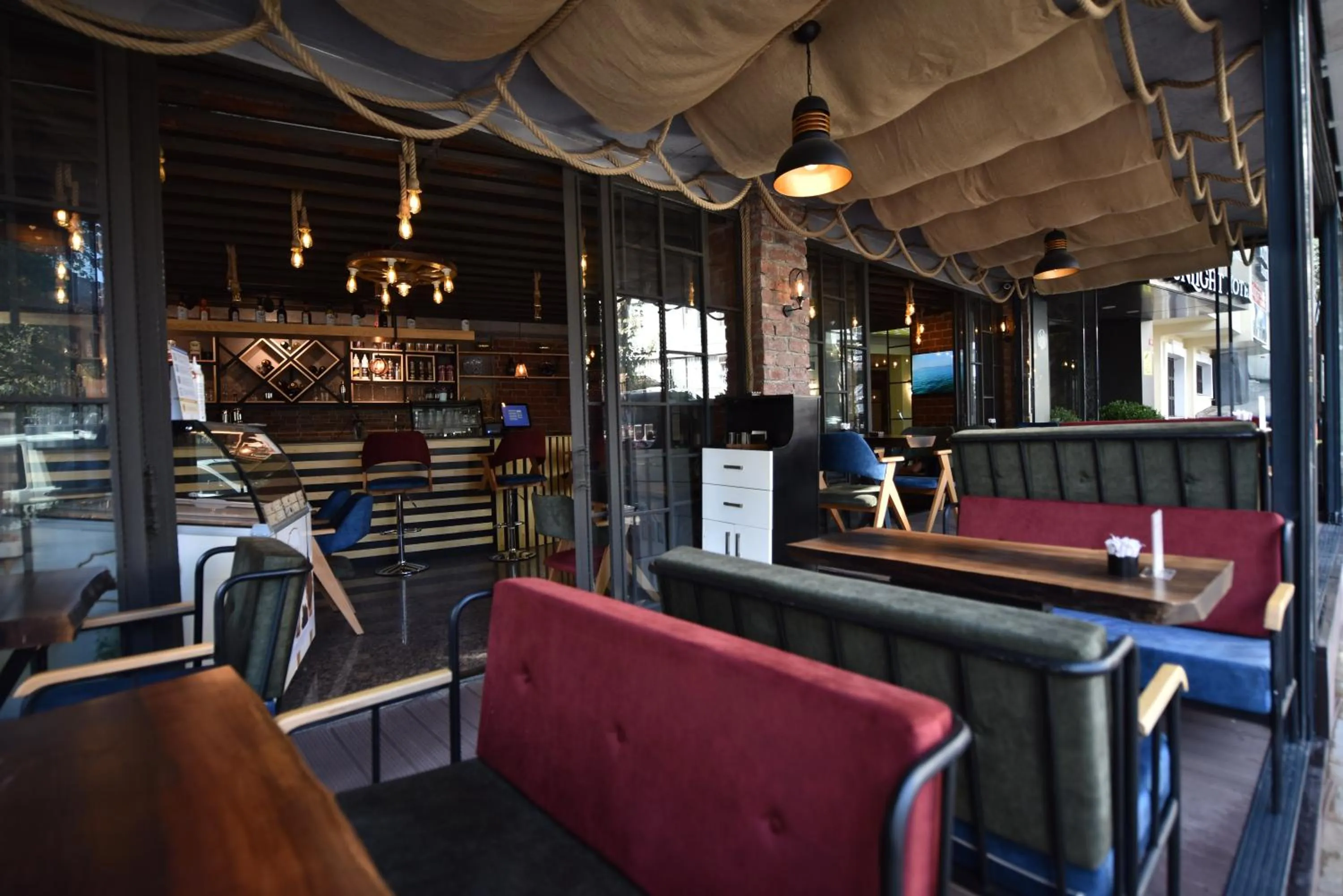 Food close-up in Sunlight Hotel