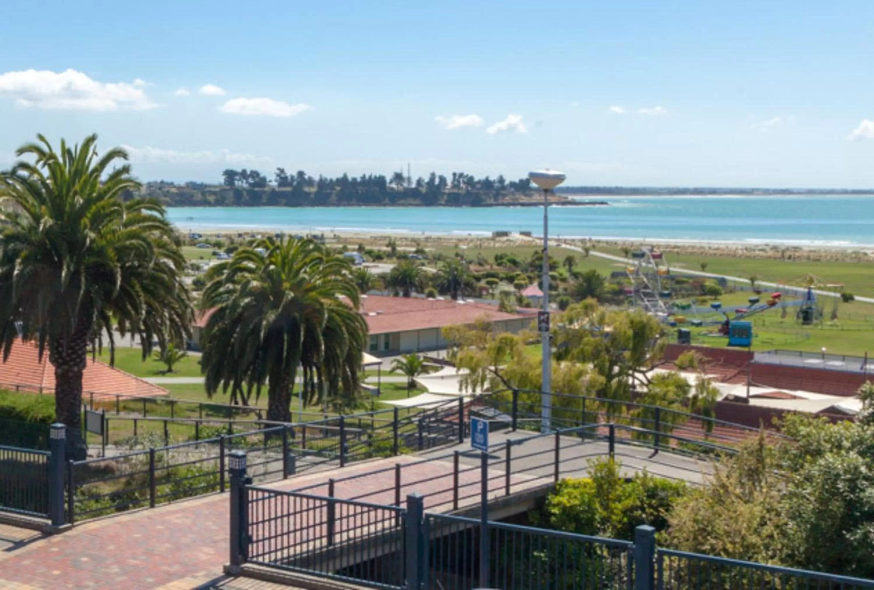 Sea view in Panorama Motor Lodge