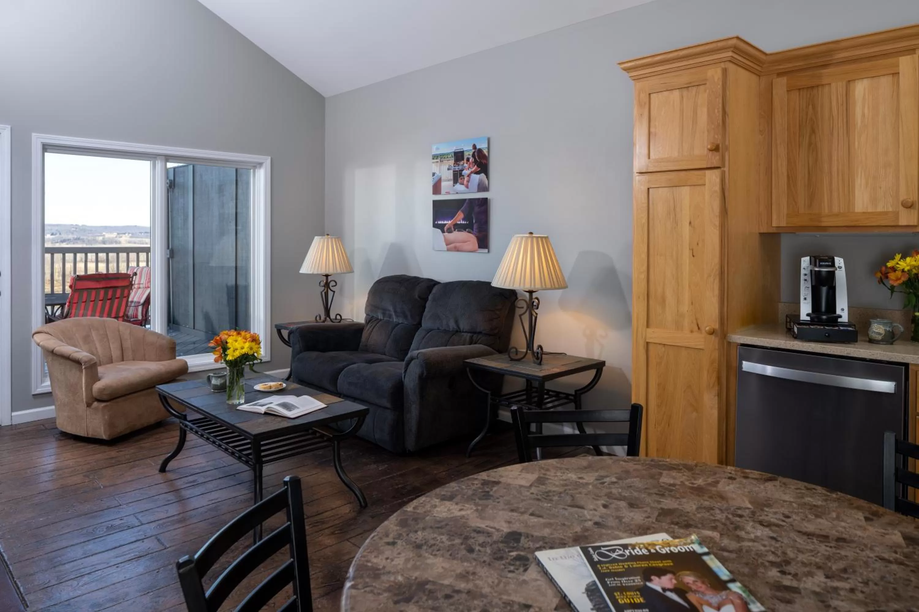 Living room in Hermann Hill