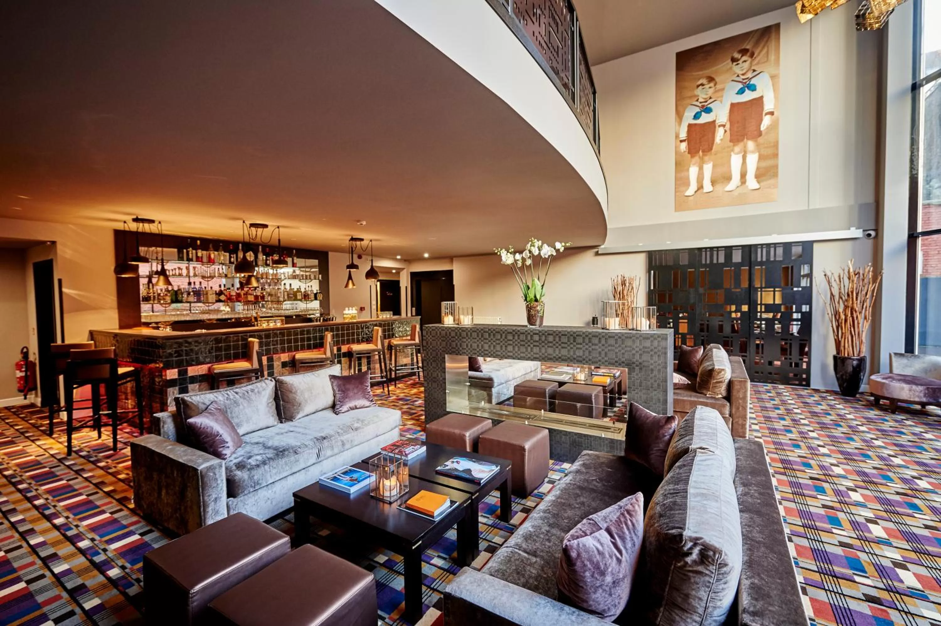 Lounge or bar in Hotel The Augustin