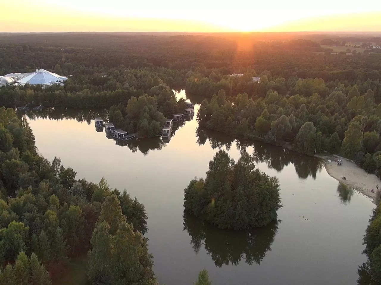 Landmark view in Hotel Bispinger Heide by Center Parcs