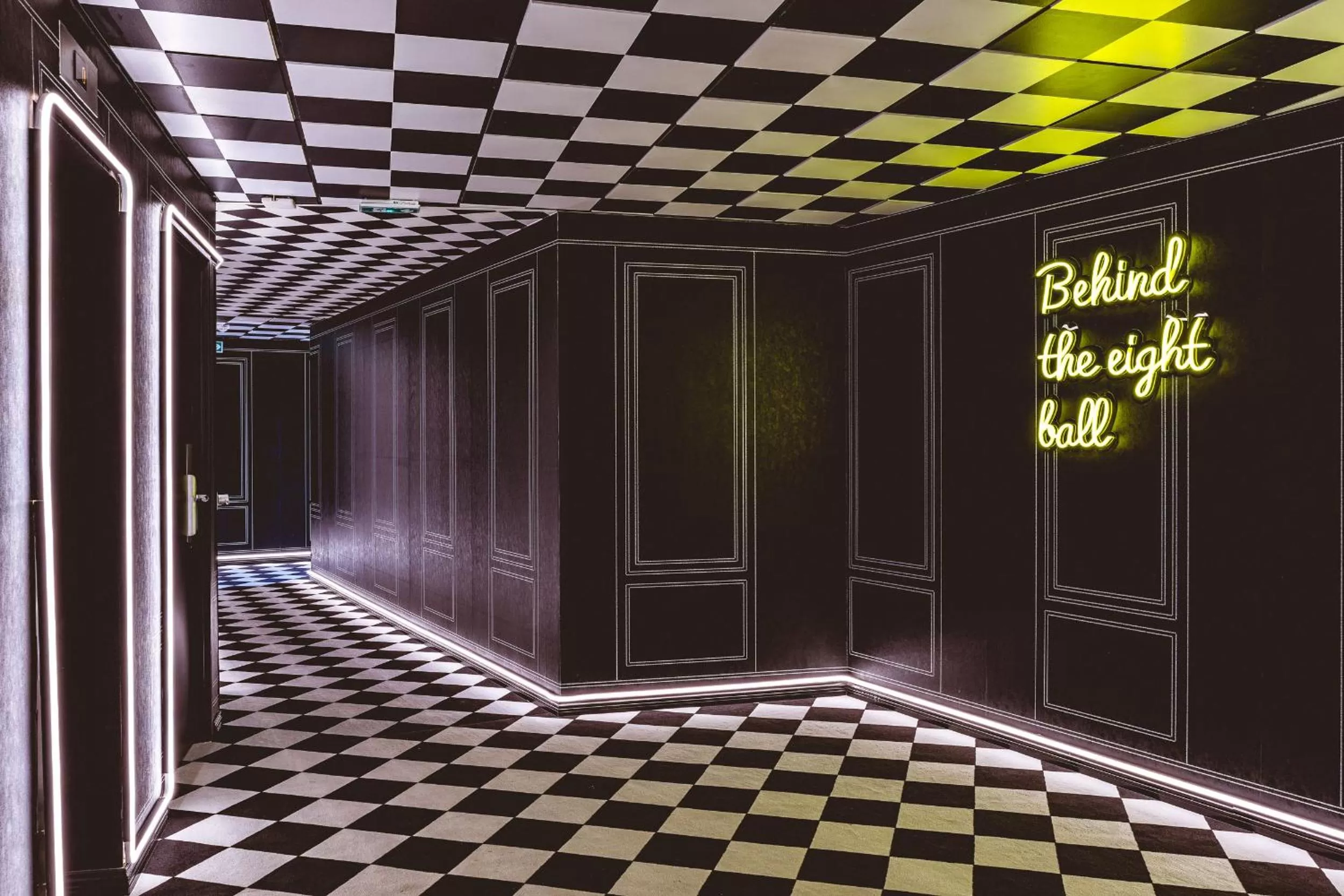 Decorative detail in The ReMIX Hotel