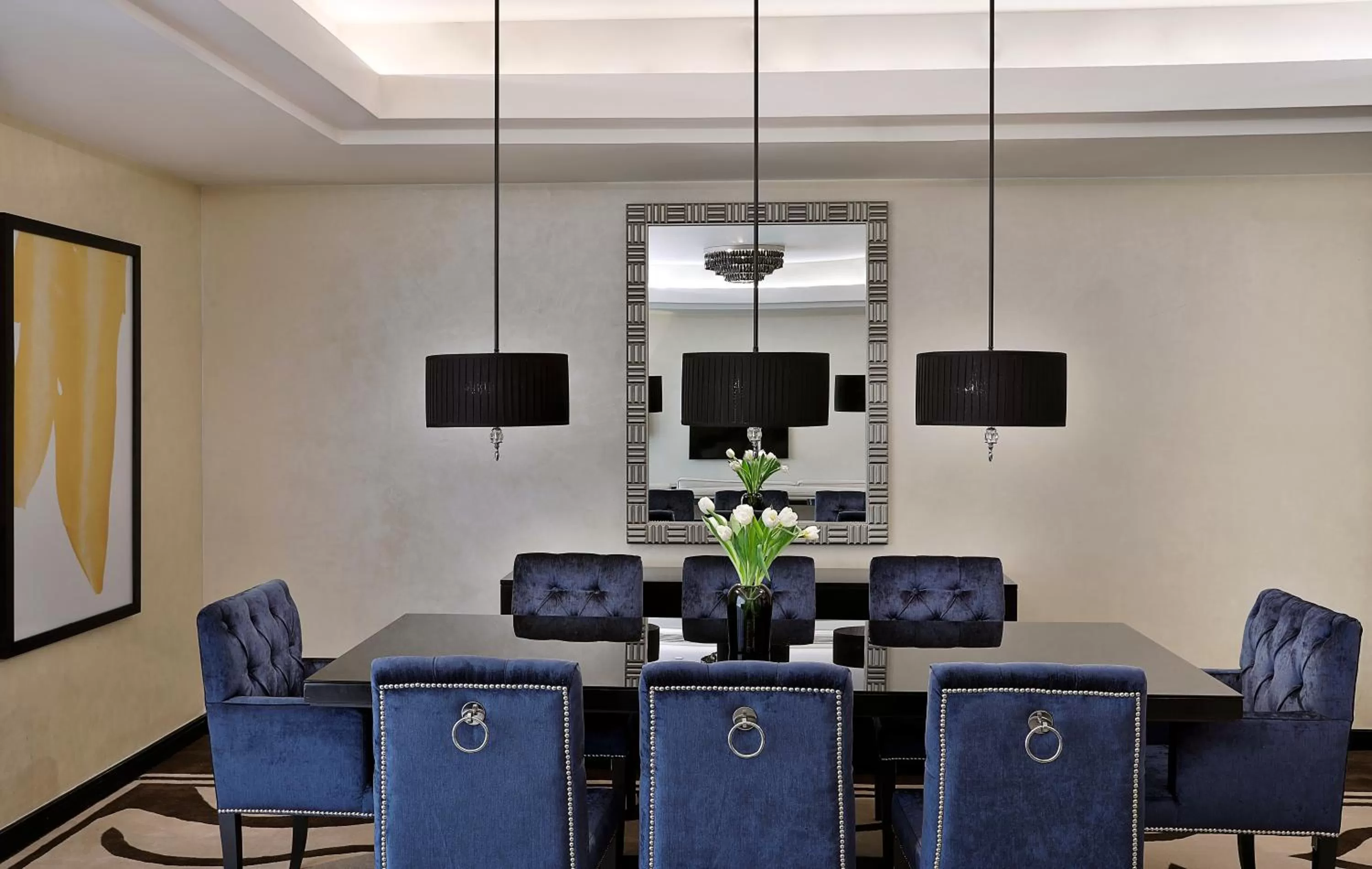 Dining area in Voco - Riyadh by IHG