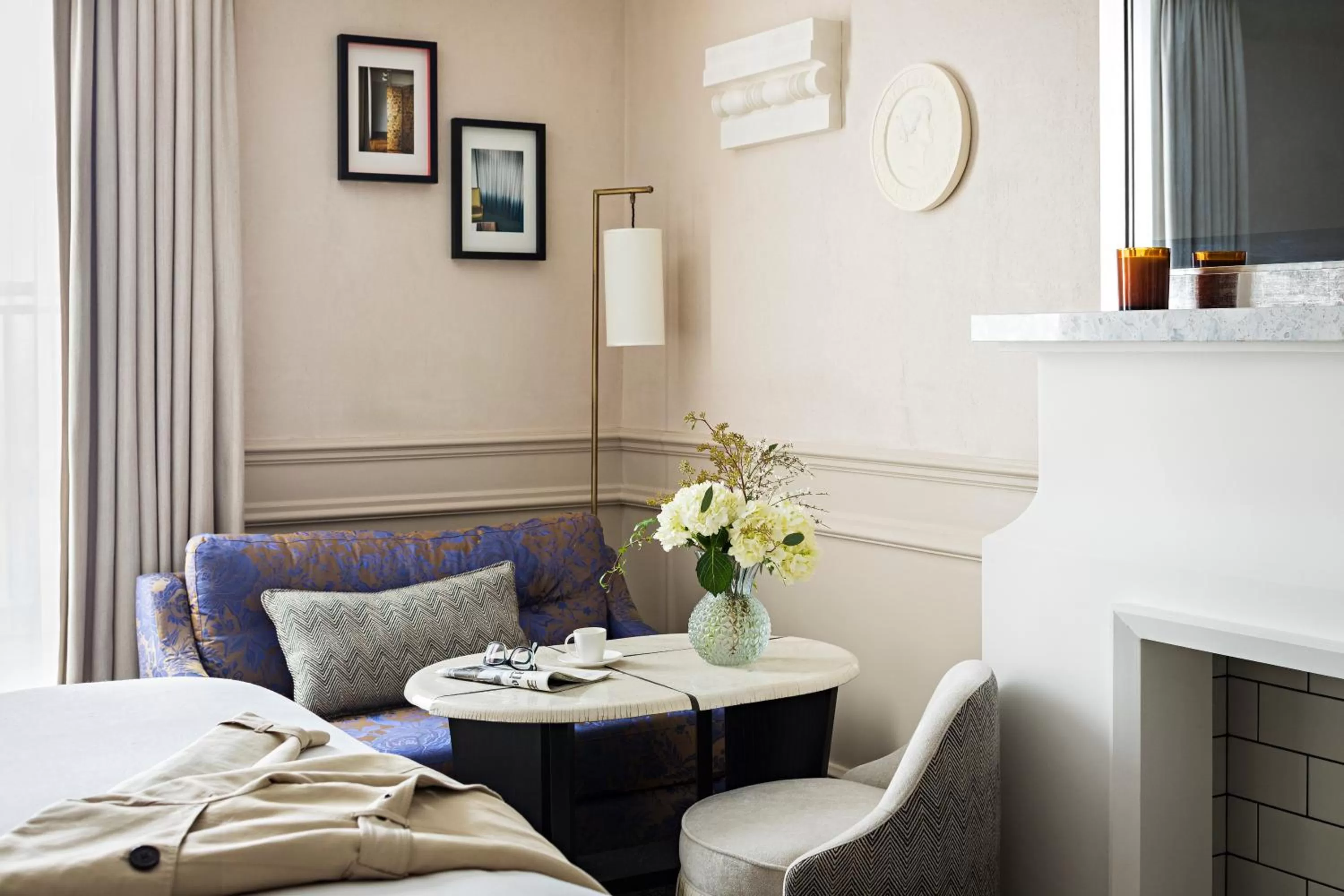 Seating area in Sofitel Le Scribe Paris Opera