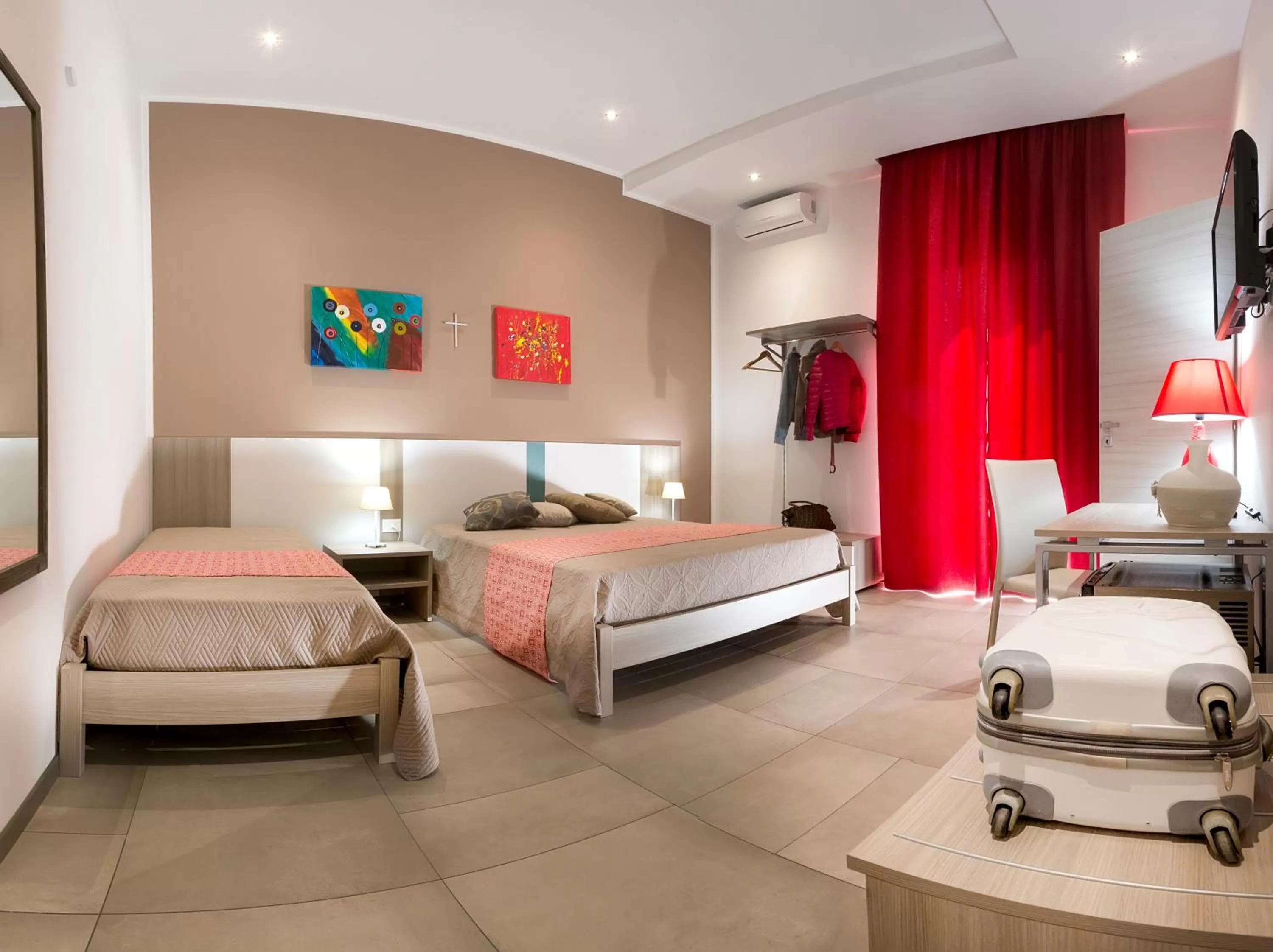 Bedroom, Bed in La Rocca Scavata