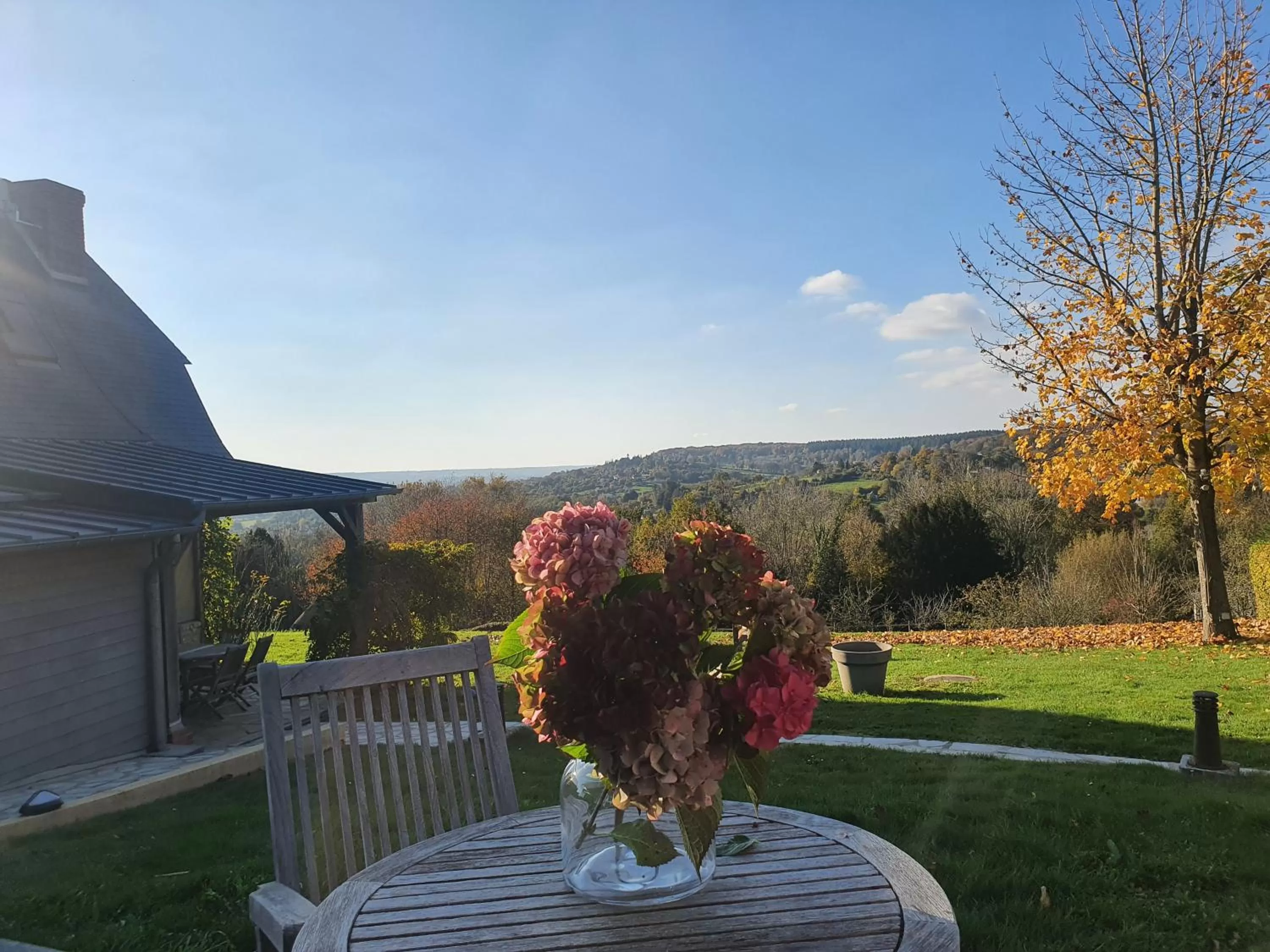 Garden view in Auge Horizon