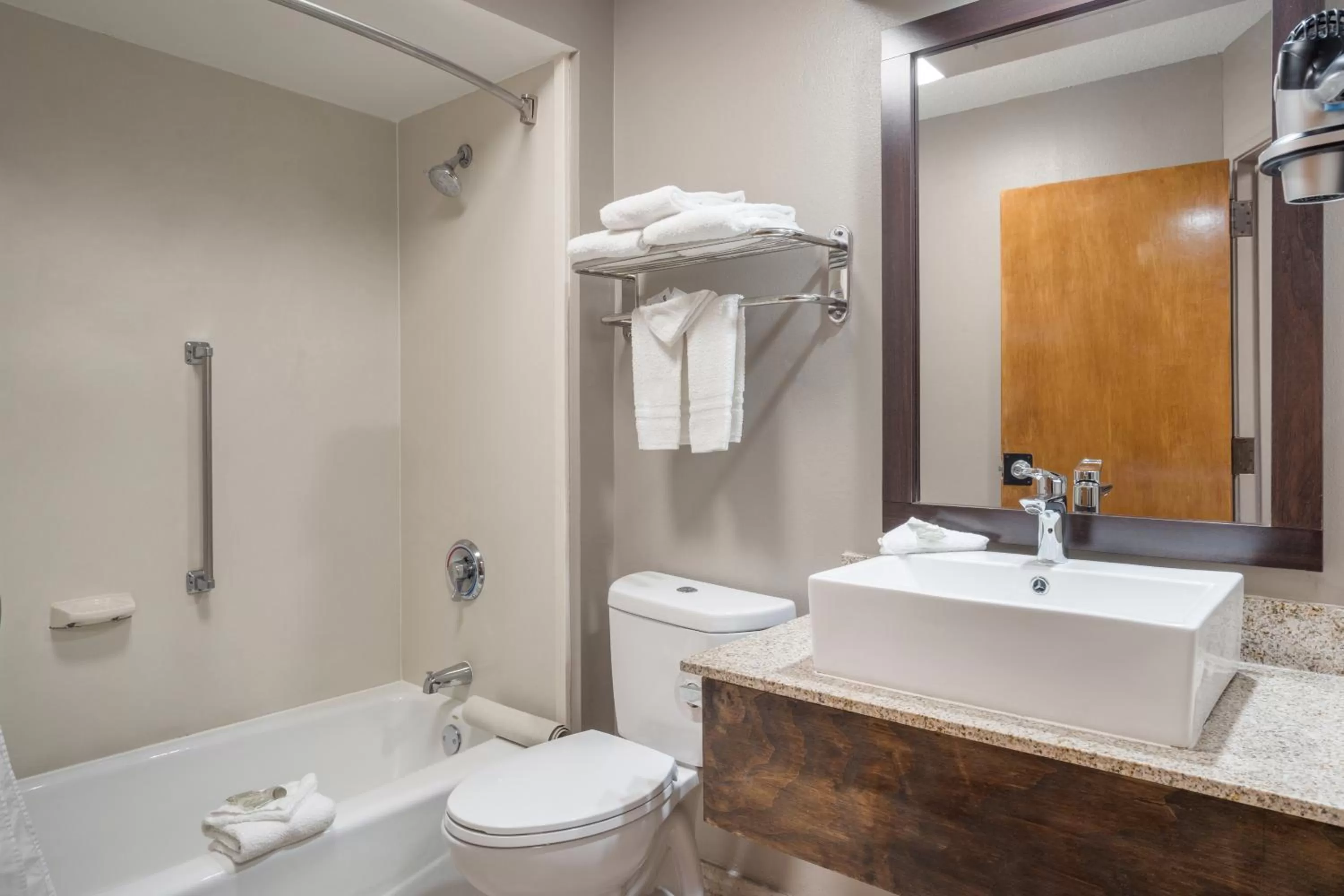 Bathroom in Red Roof Inn & Suites Jacksonville, NC