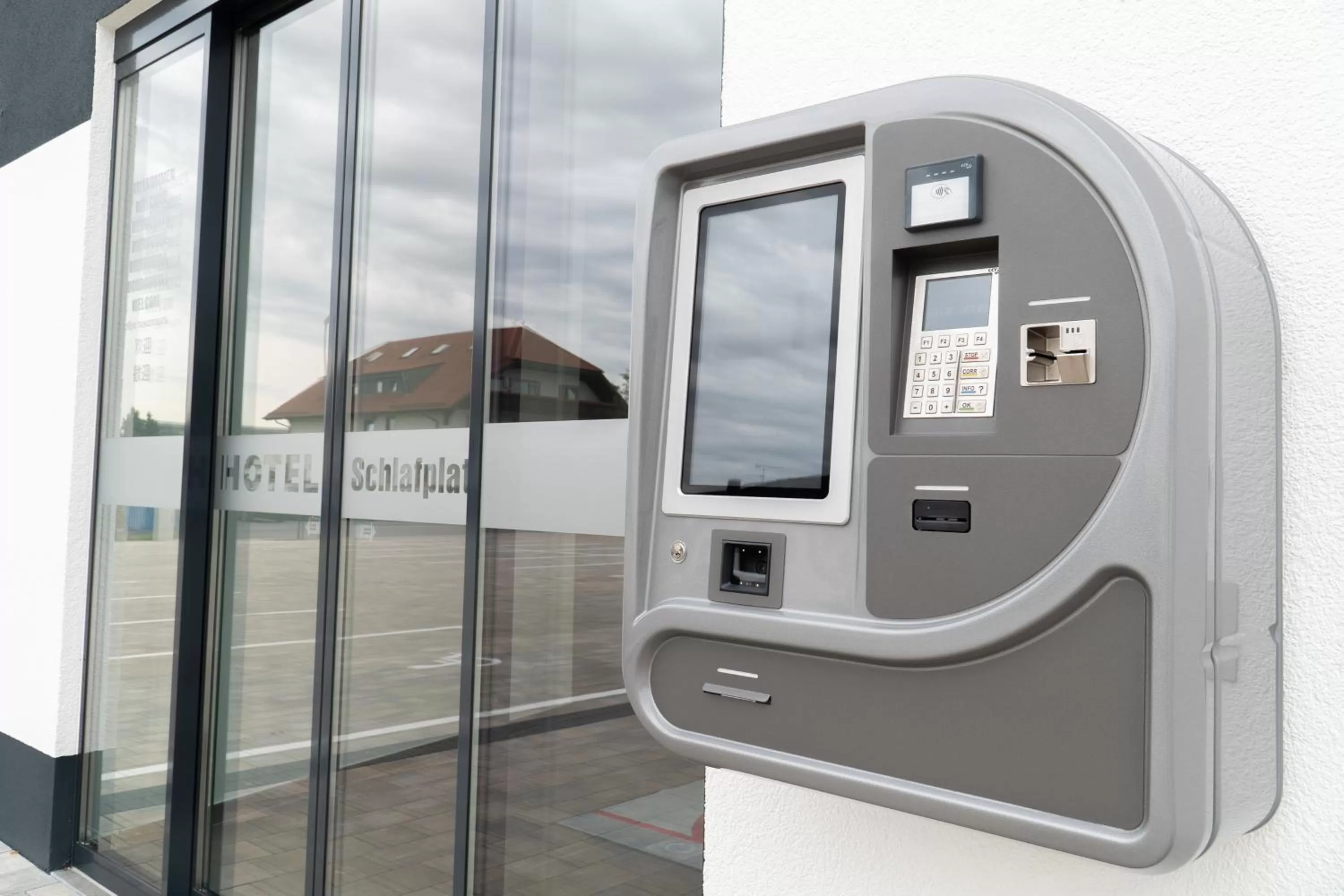 Property building in Hotel Schlafplatz