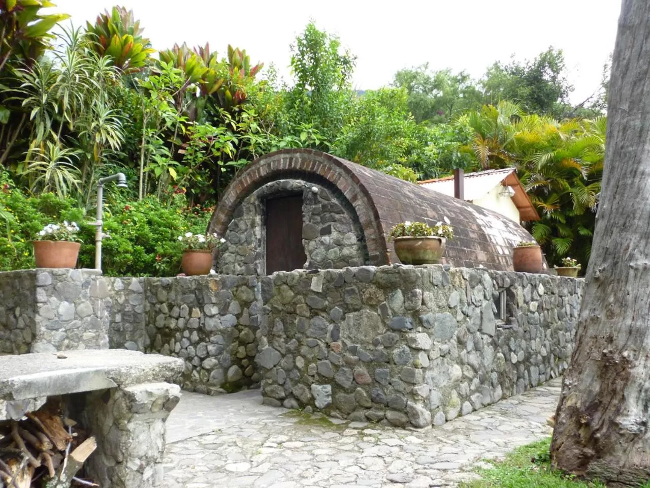 Sauna in Hotel San Buenaventura de Atitlán