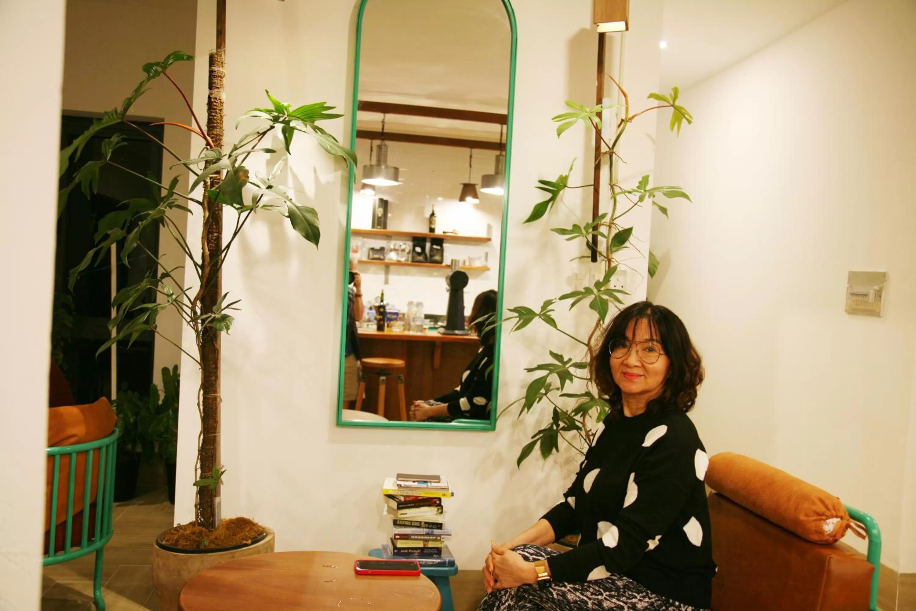 Living room, Lobby/Reception in Mùa Tím Villa