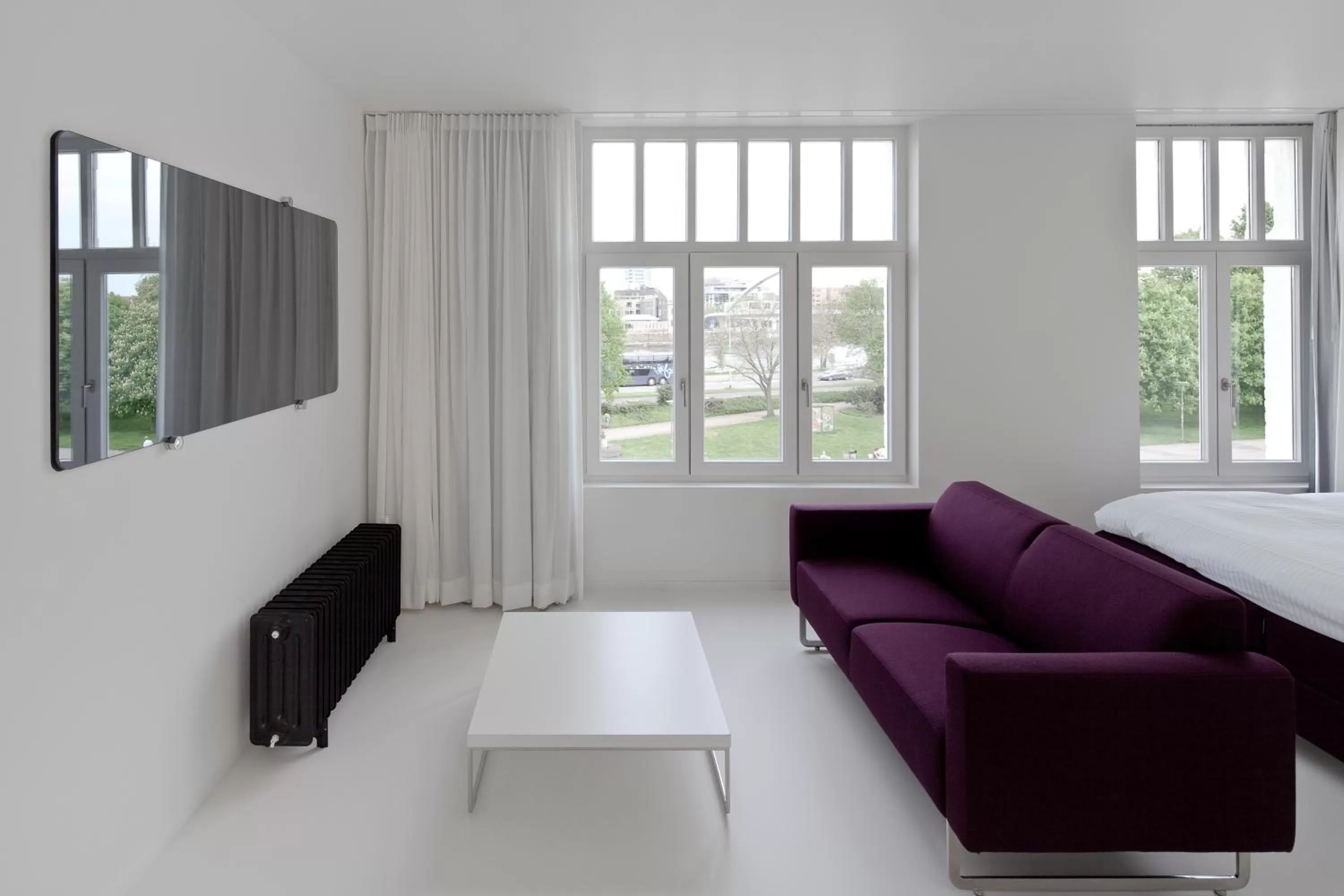 Seating area in Zenden Hotel Maastricht