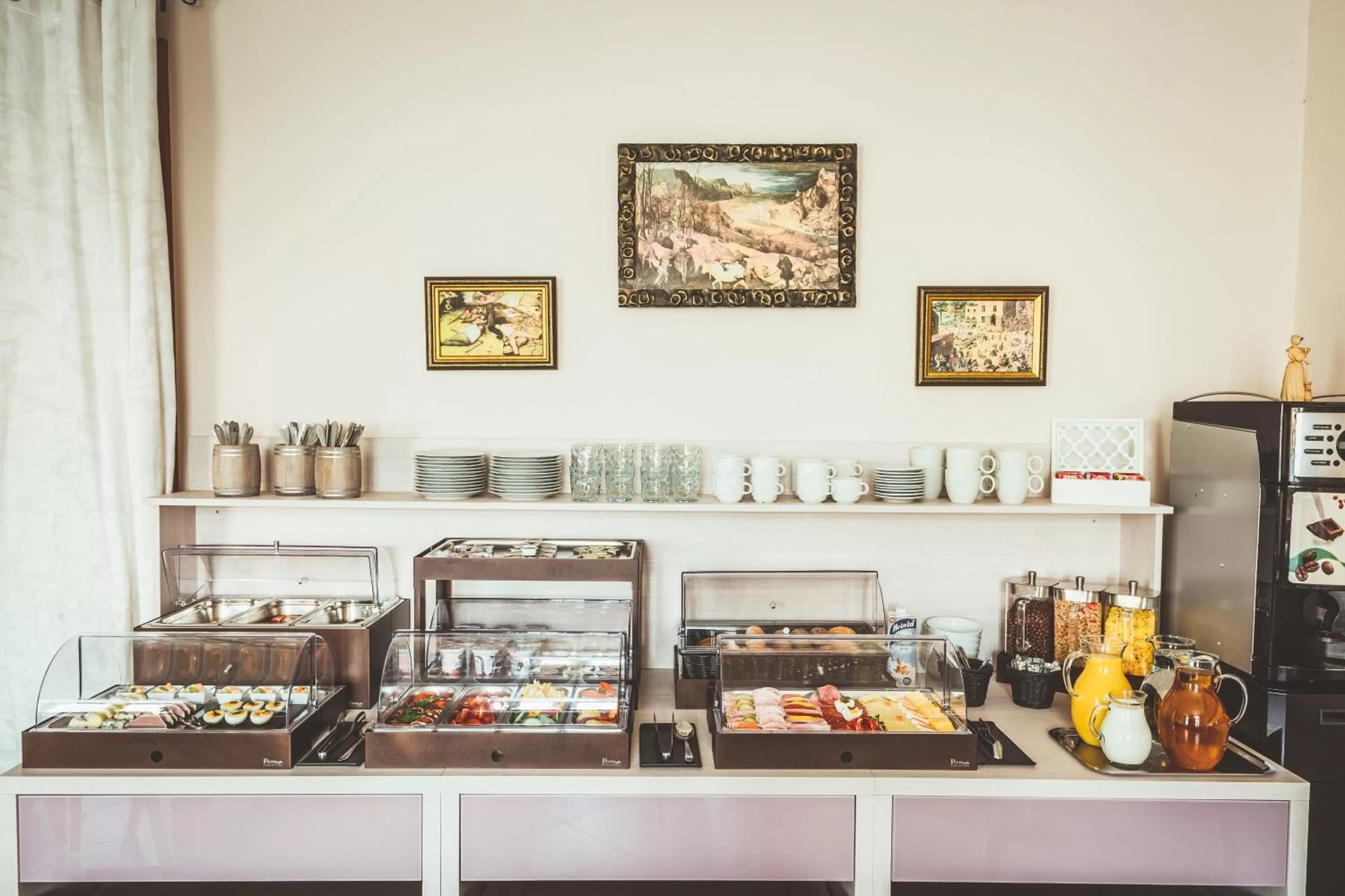 Food and drinks in Penzión Hradbová Old Town Residence & SPA