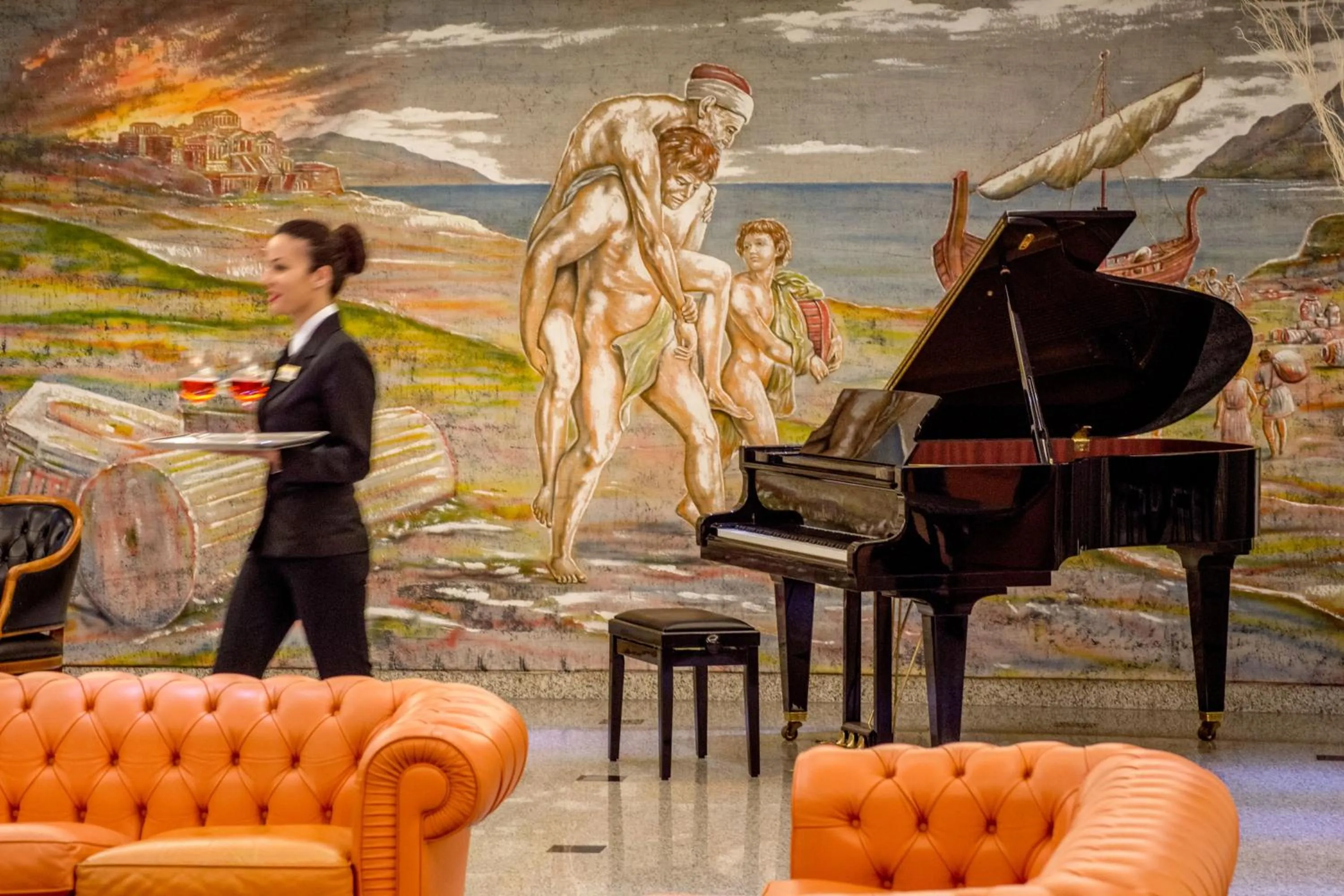 Lounge or bar in Enea Hotel Pomezia