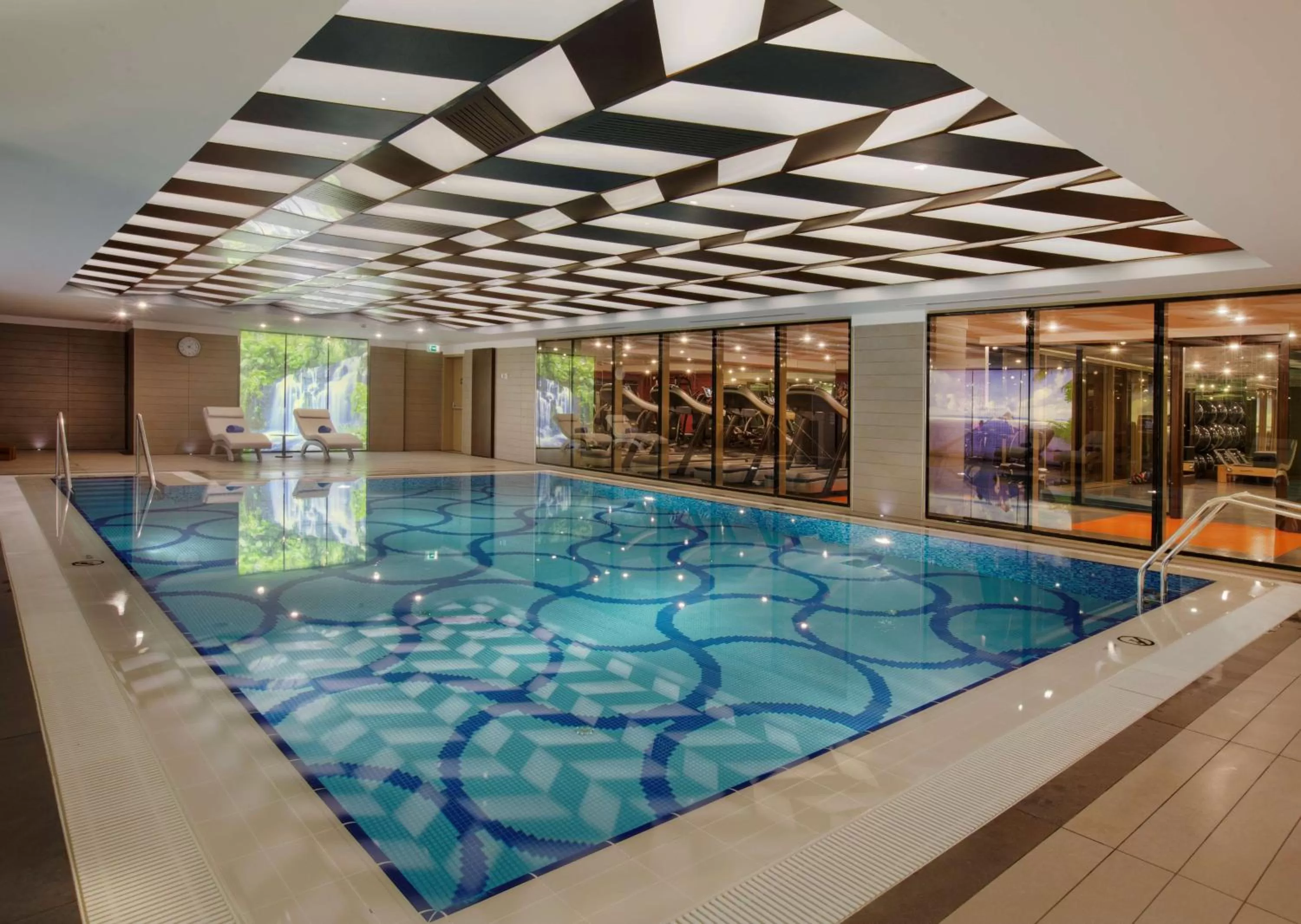 Pool view in DoubleTree by Hilton Istanbul-Avcilar