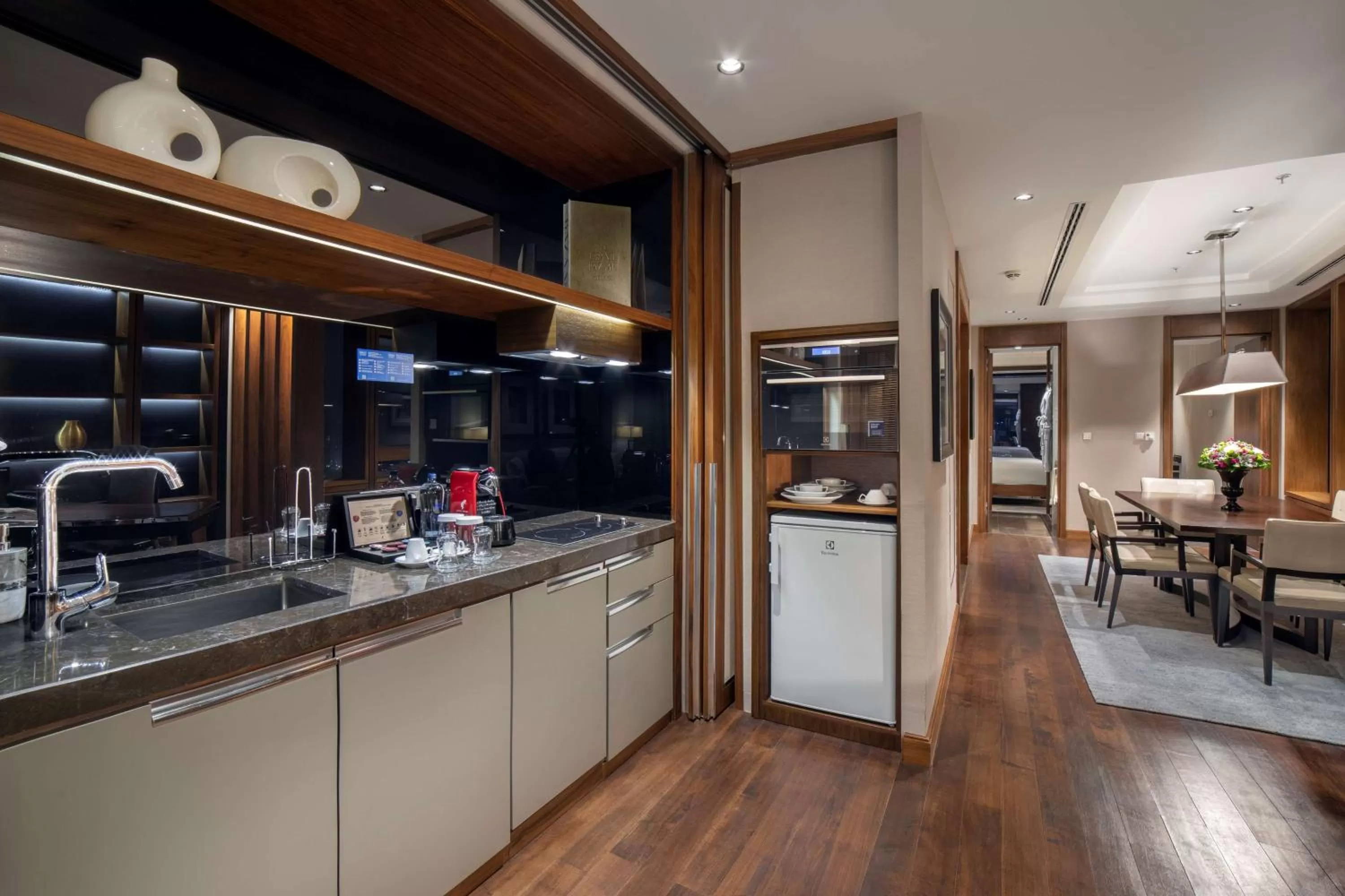 Kitchen or kitchenette in Hilton Istanbul Bomonti