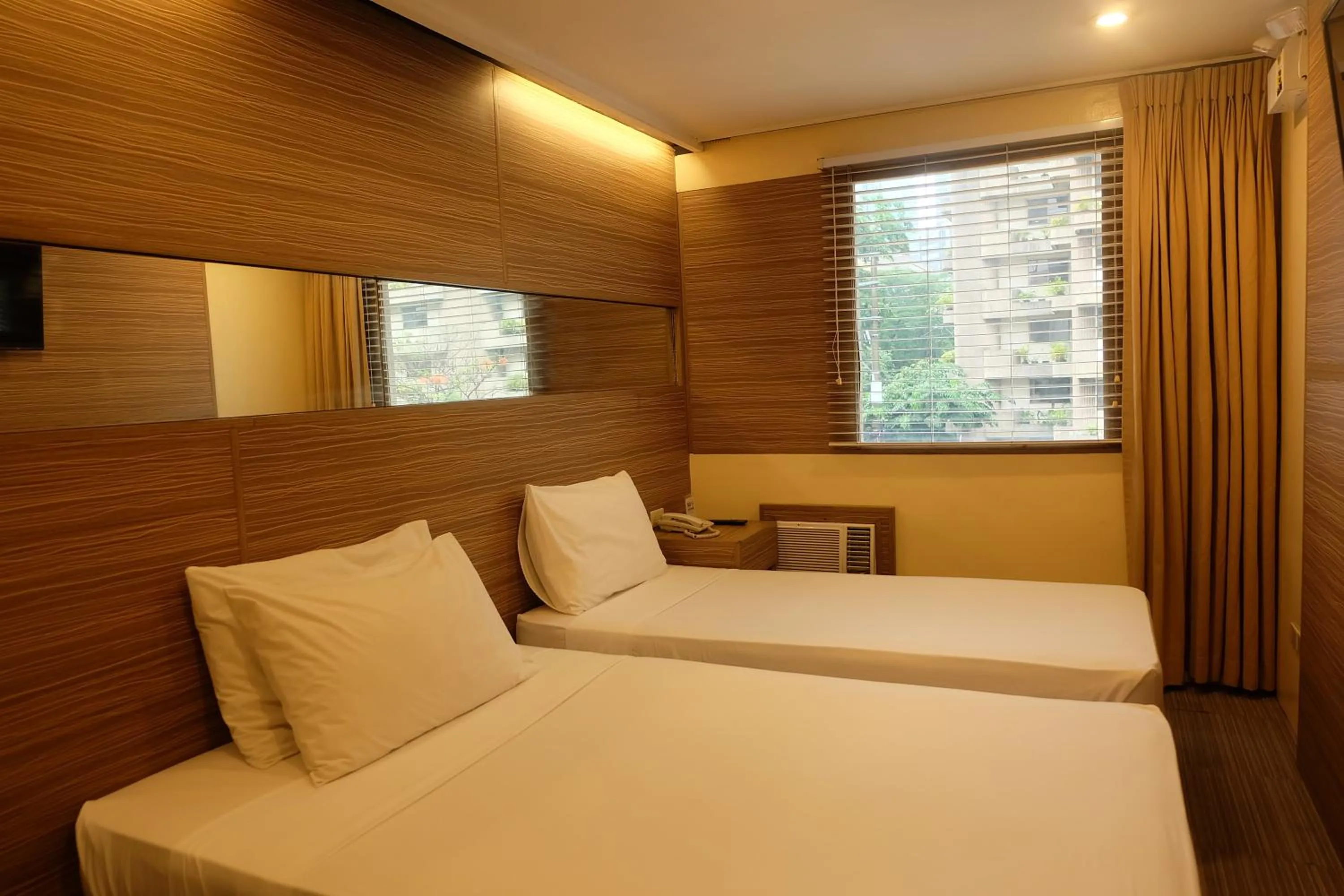 Bedroom, Bed in Spaces Hotel Makati