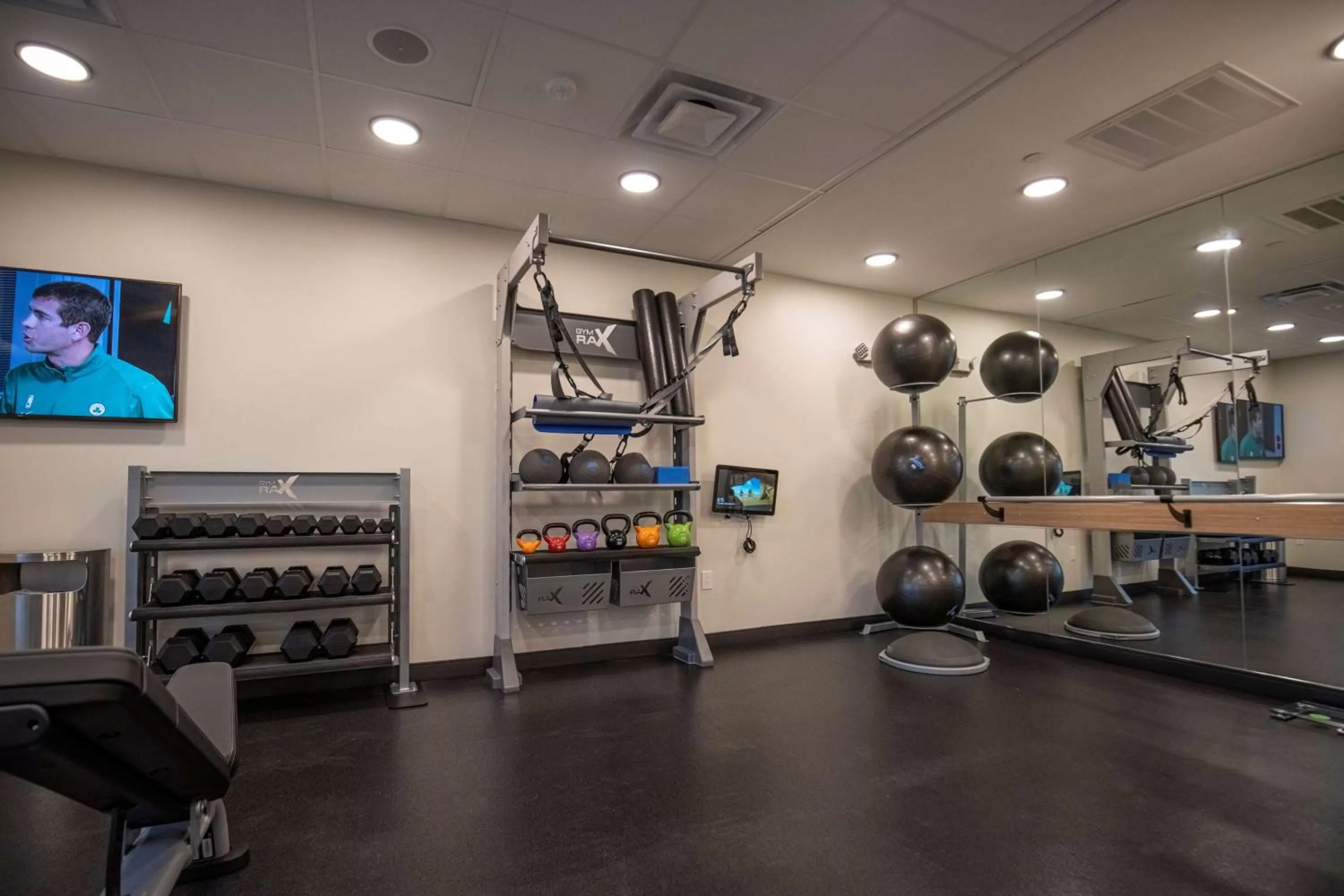 Fitness centre/facilities in Tru By Hilton Allen Dallas, Tx