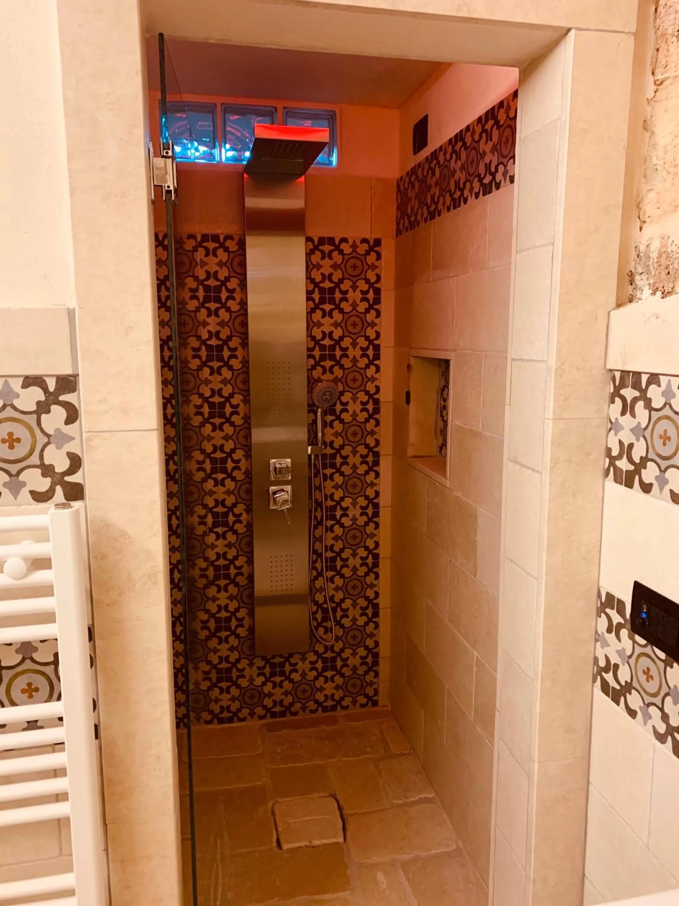 Shower in Masseria dei Monaci