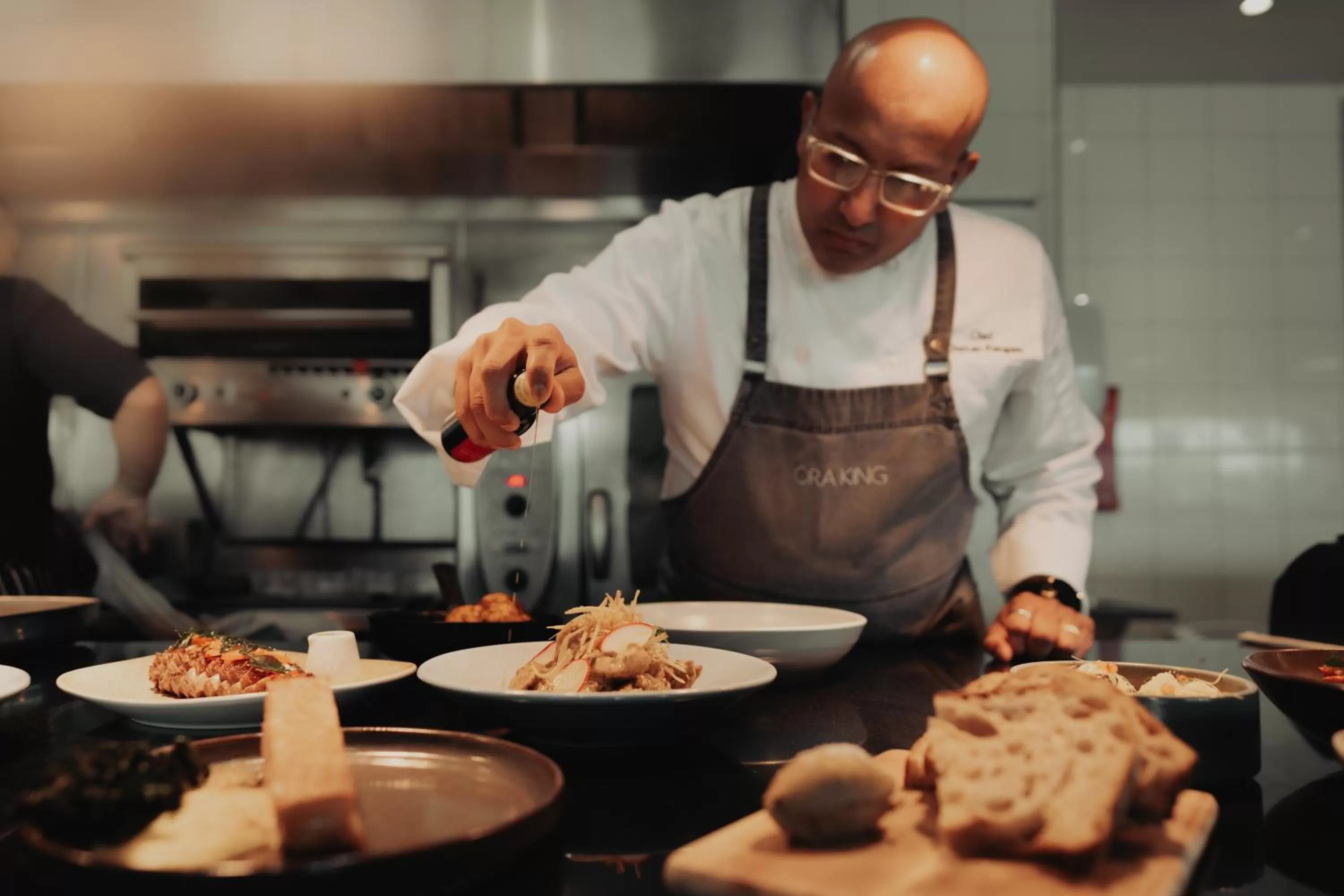 Food close-up in Copthorne Hotel Wellington, Oriental Bay