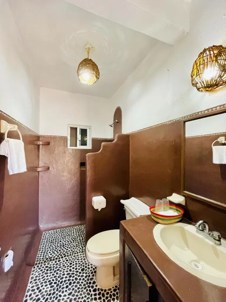 Bathroom in Hotel Casa de la Palma Bed & Breakfast