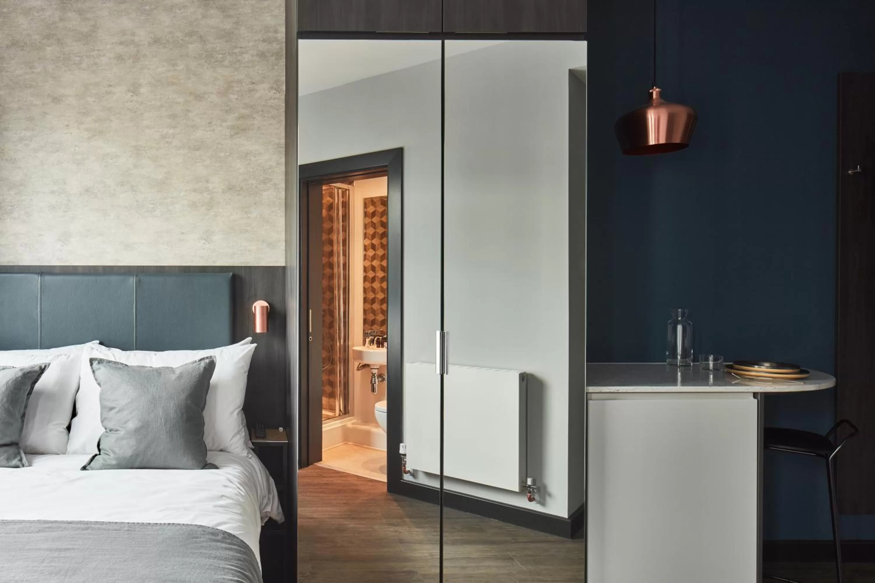 Bed in ARK Canary Wharf