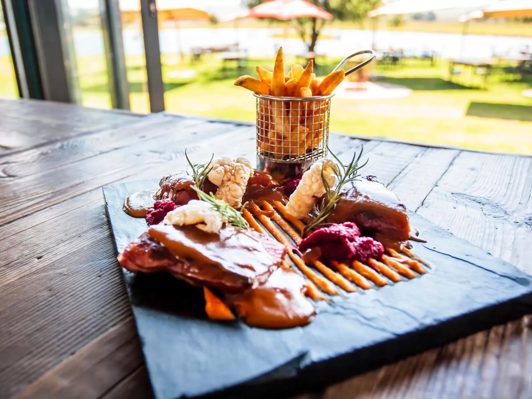 Food close-up in Rustique Boutique Hotel